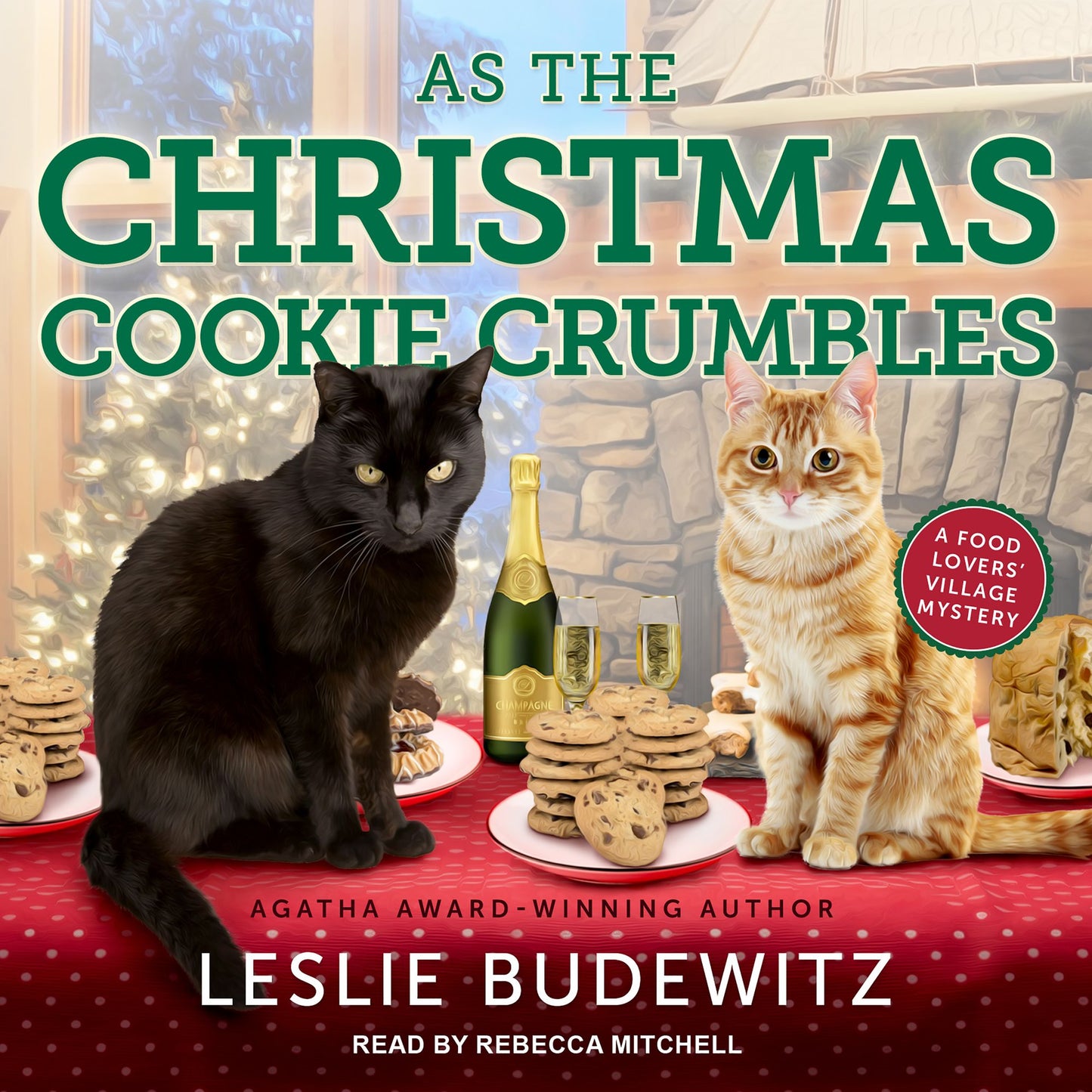 As the Christmas Cookie Crumbles: A Food Lovers' Village Mystery