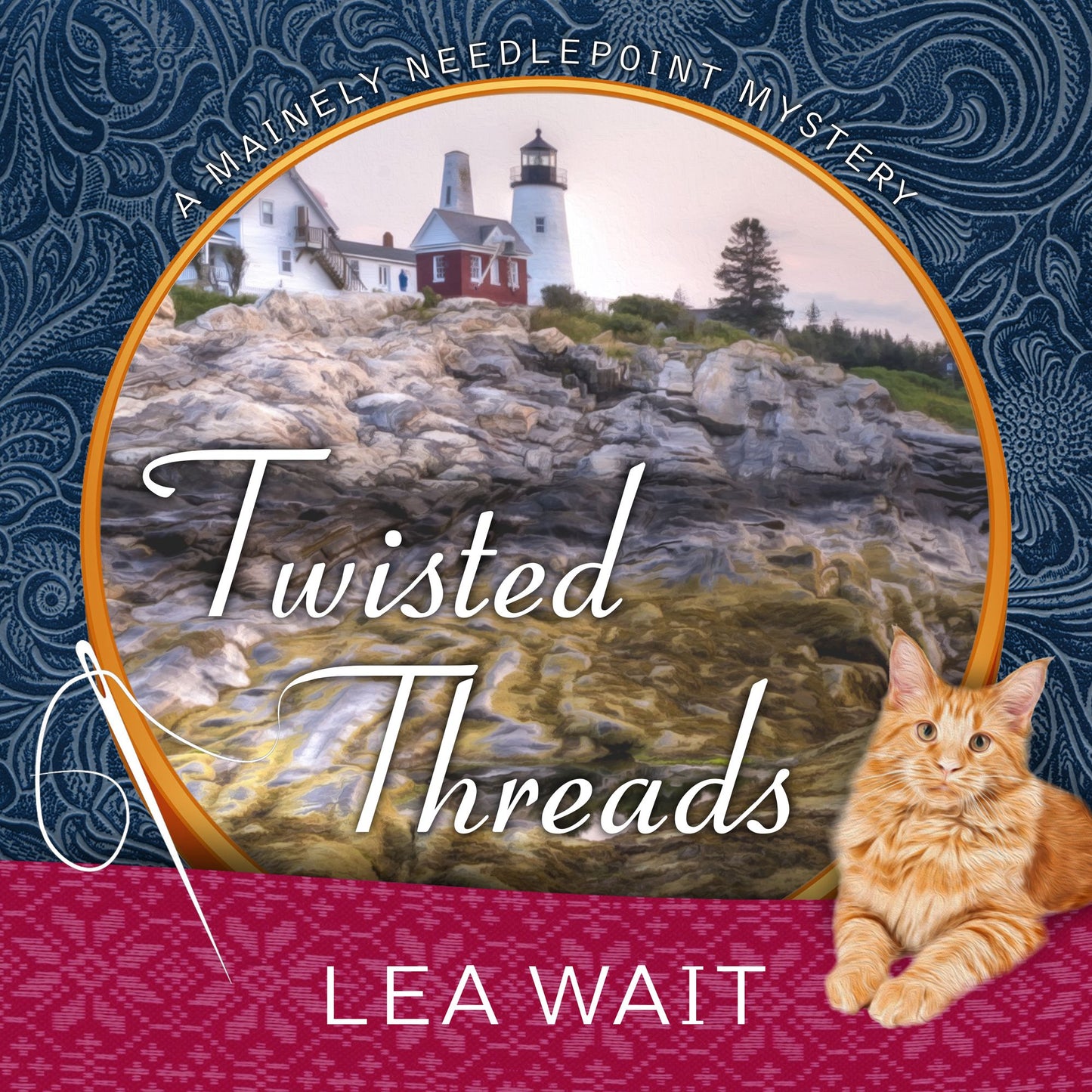 Twisted Threads: A Mainely Needlepoint Mystery