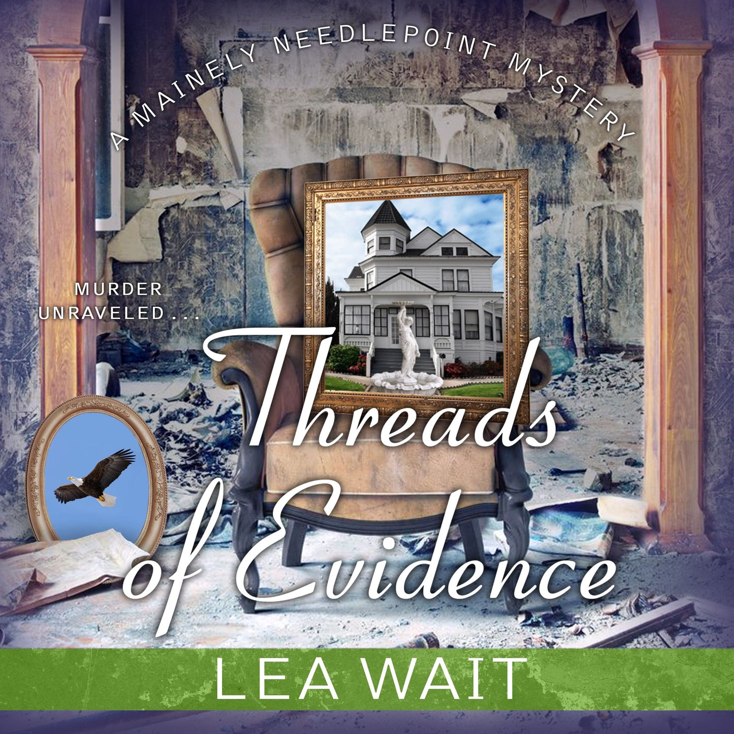 Threads of Evidence: A Mainely Needlepoint Mystery