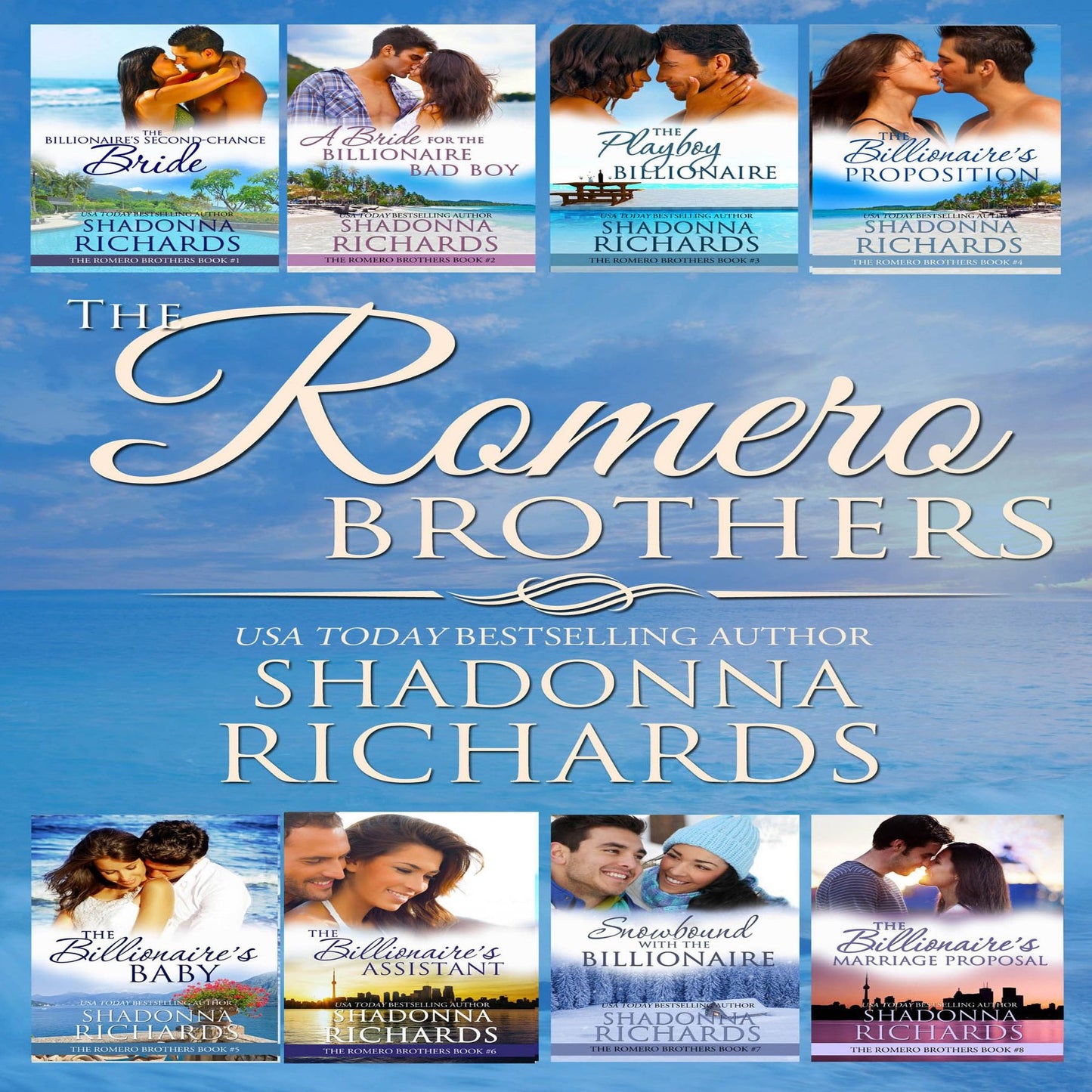 The Romero Brothers Complete Series Books 1-8