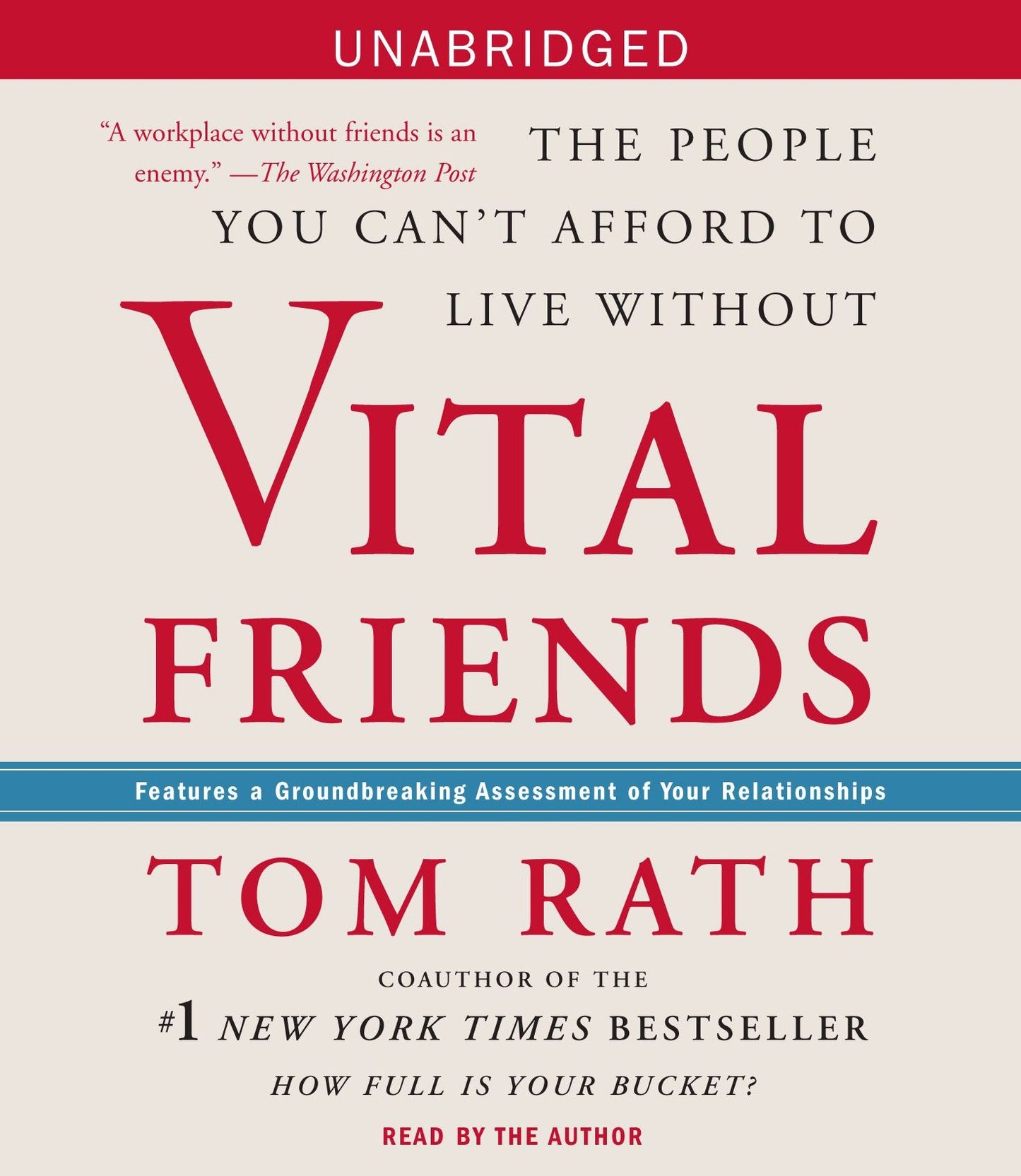 Vital Friends: The People You Can't Afford to Live Without