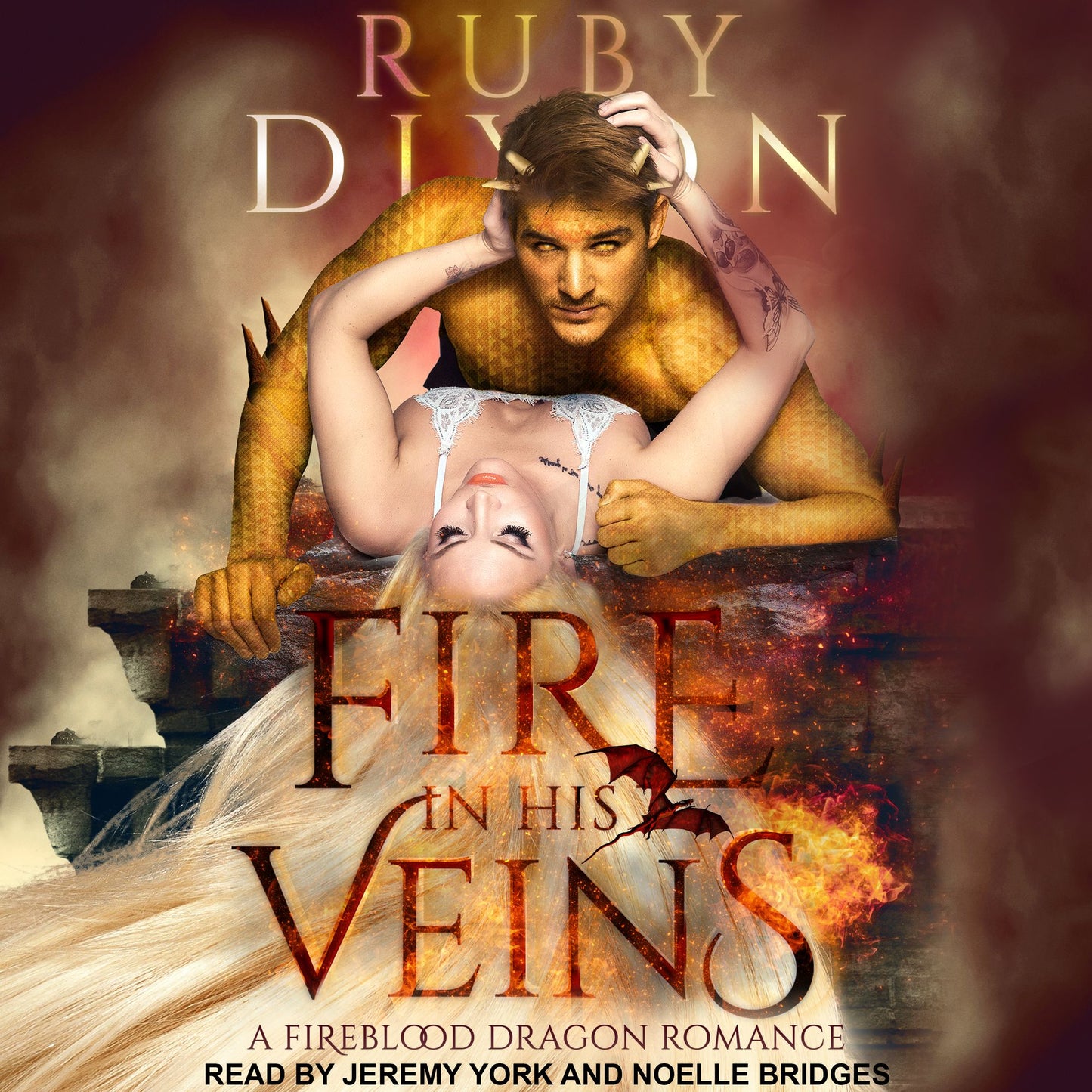 Fire In His Veins: A Fireblood Dragon Romance