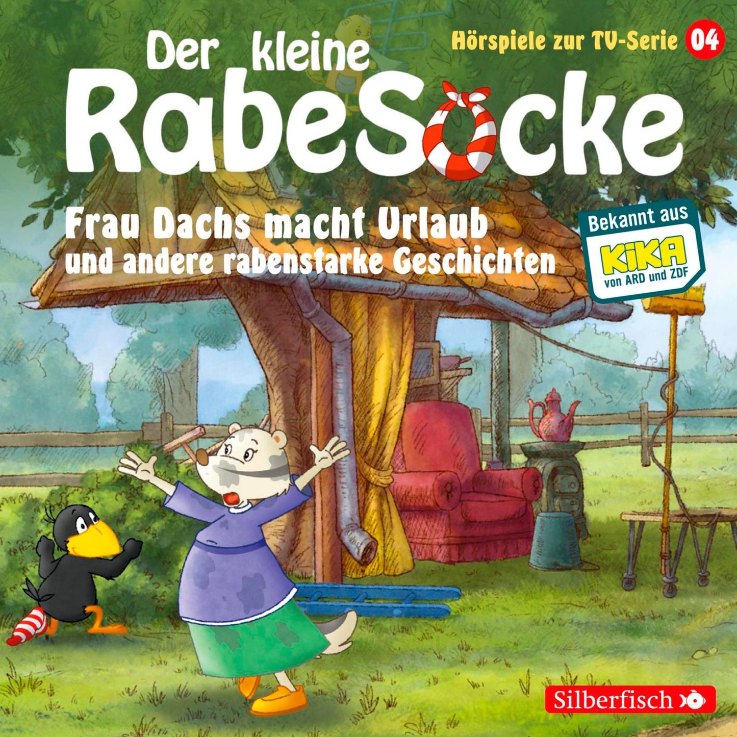 Frau Dachs macht Urlaub, Ein Tanzkleid für Frau Dachs, Rette sich, wer kann! (Abridged)
