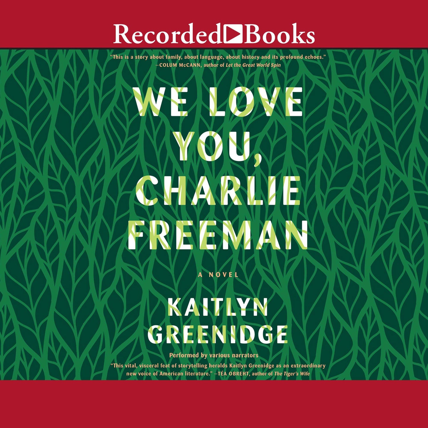 We Love You, Charlie Freeman: A Novel