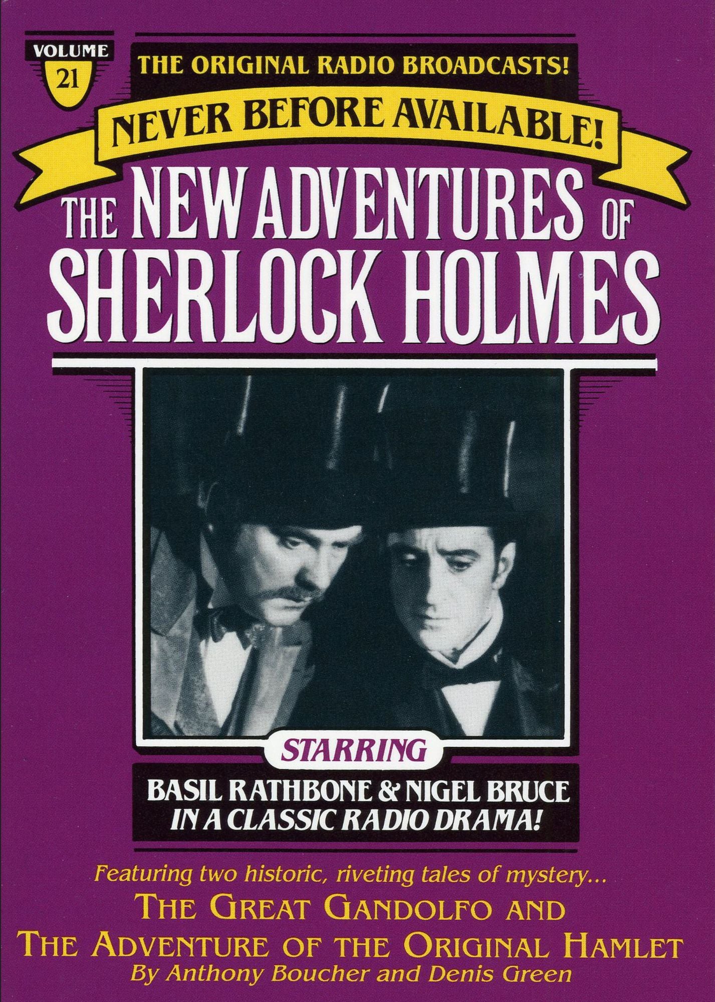 The Great Gondolofo and The Adventure of the Original Hamlet: The New Adventures of Sherlock Holmes, Episode #21 (Abridged)