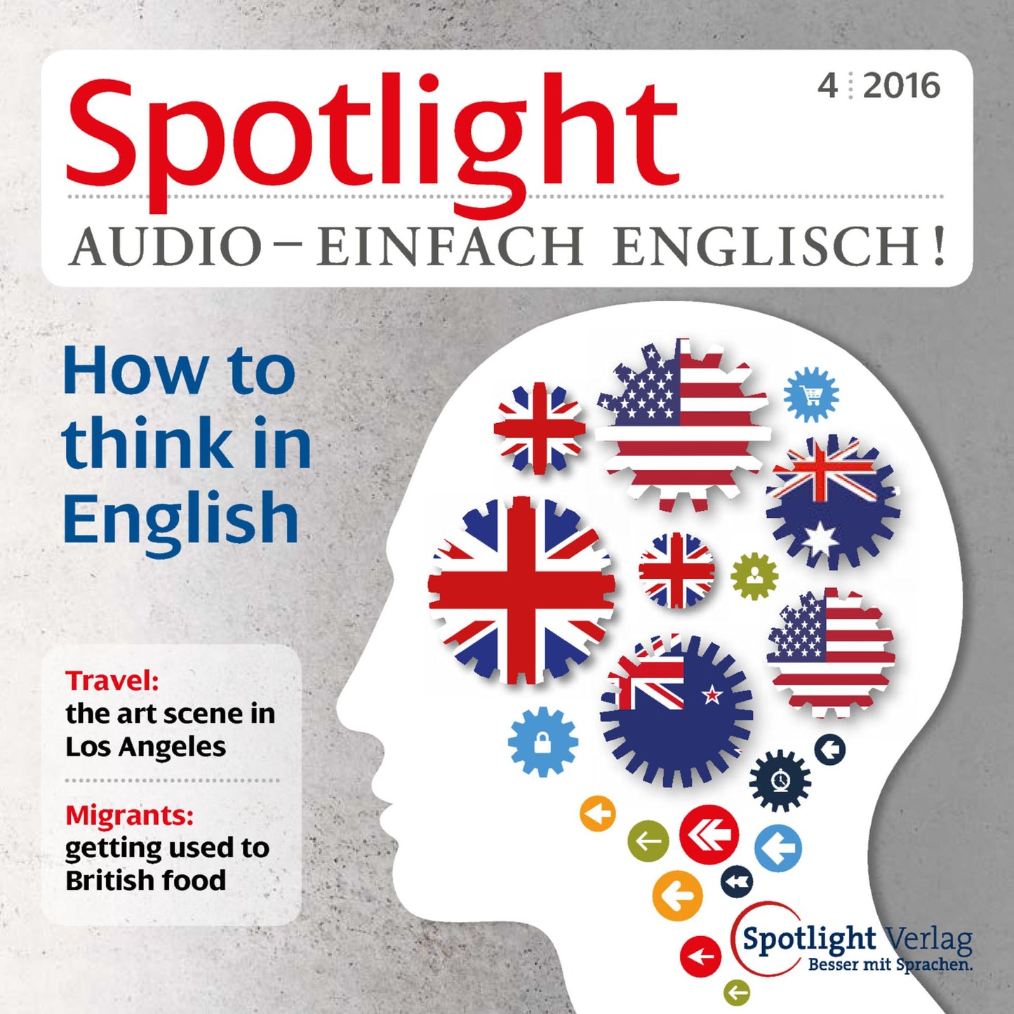 Englisch lernen Audio - Auf Englisch denken: Spotlight Audio 3/16 - How to think in English
