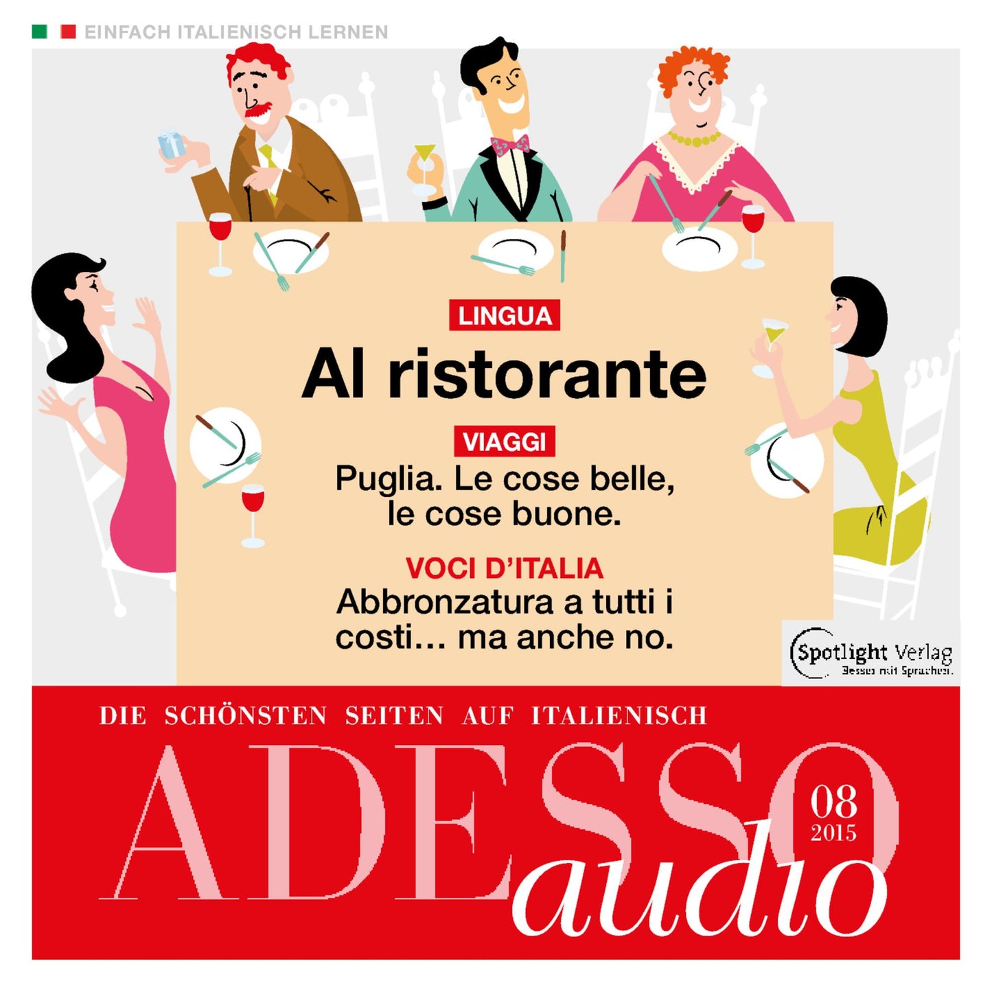 Italienisch lernen Audio - Im Restaurant: ADESSO audio 08/15 - Al ristorante