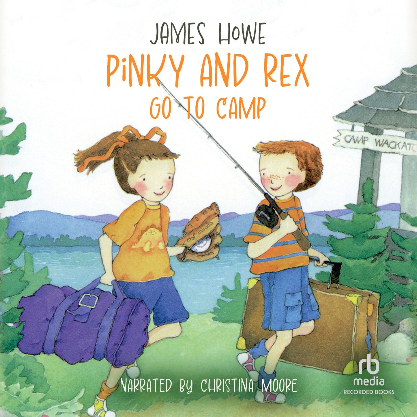Pinky and Rex Go to Camp: Pinky and Rex, Book 5