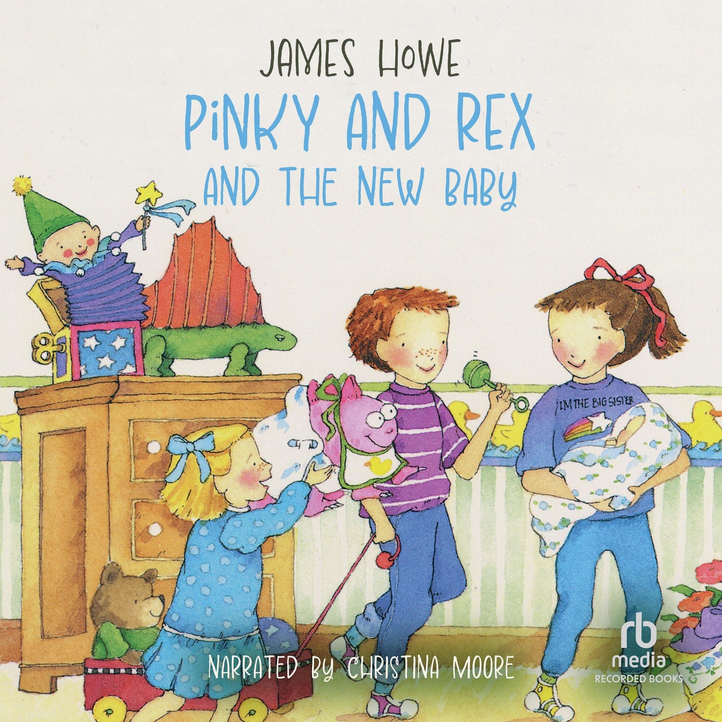 Pinky and Rex and the New Baby: Pinky and Rex, Book 6