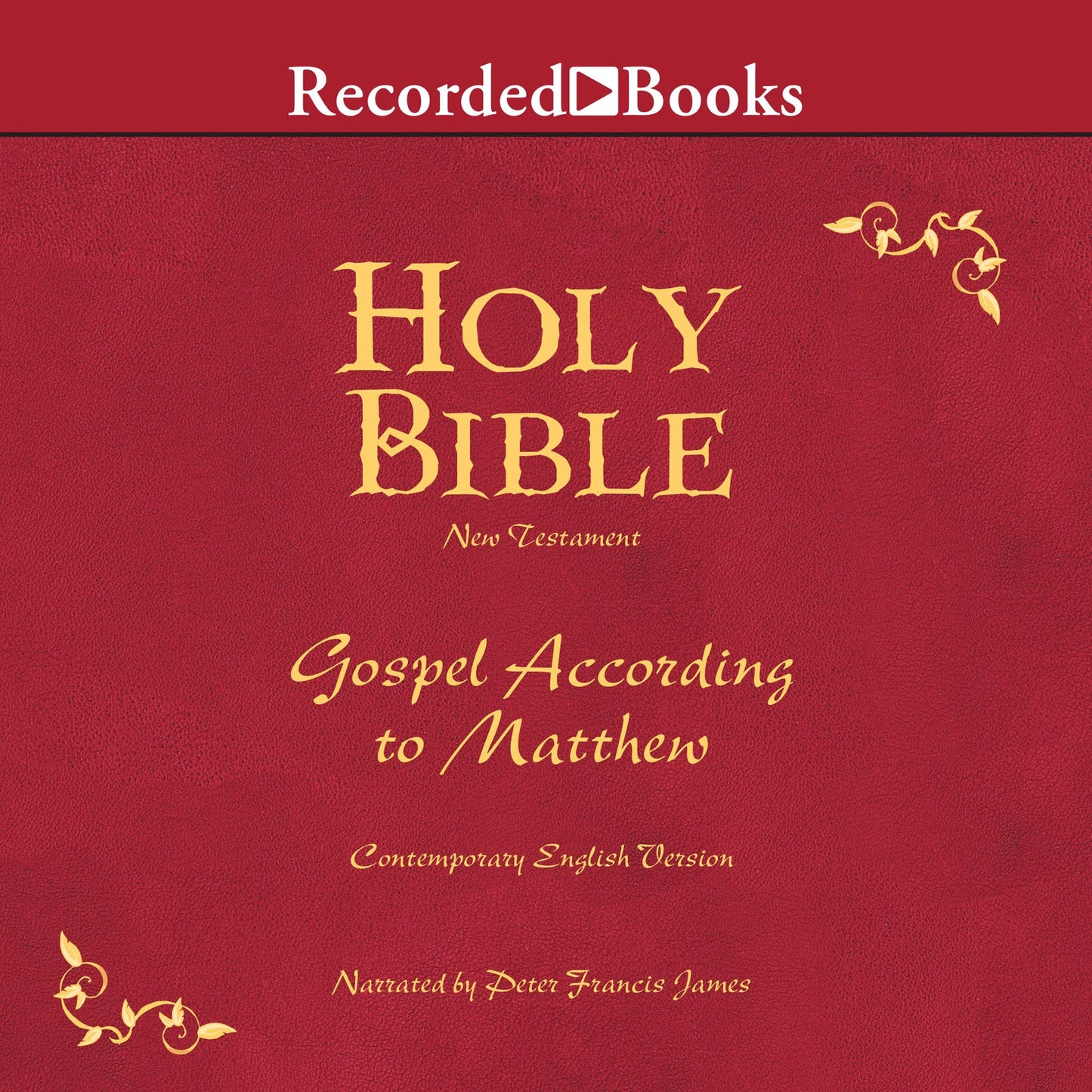 Holy Bible: New Testament, Gospel According To Matthew