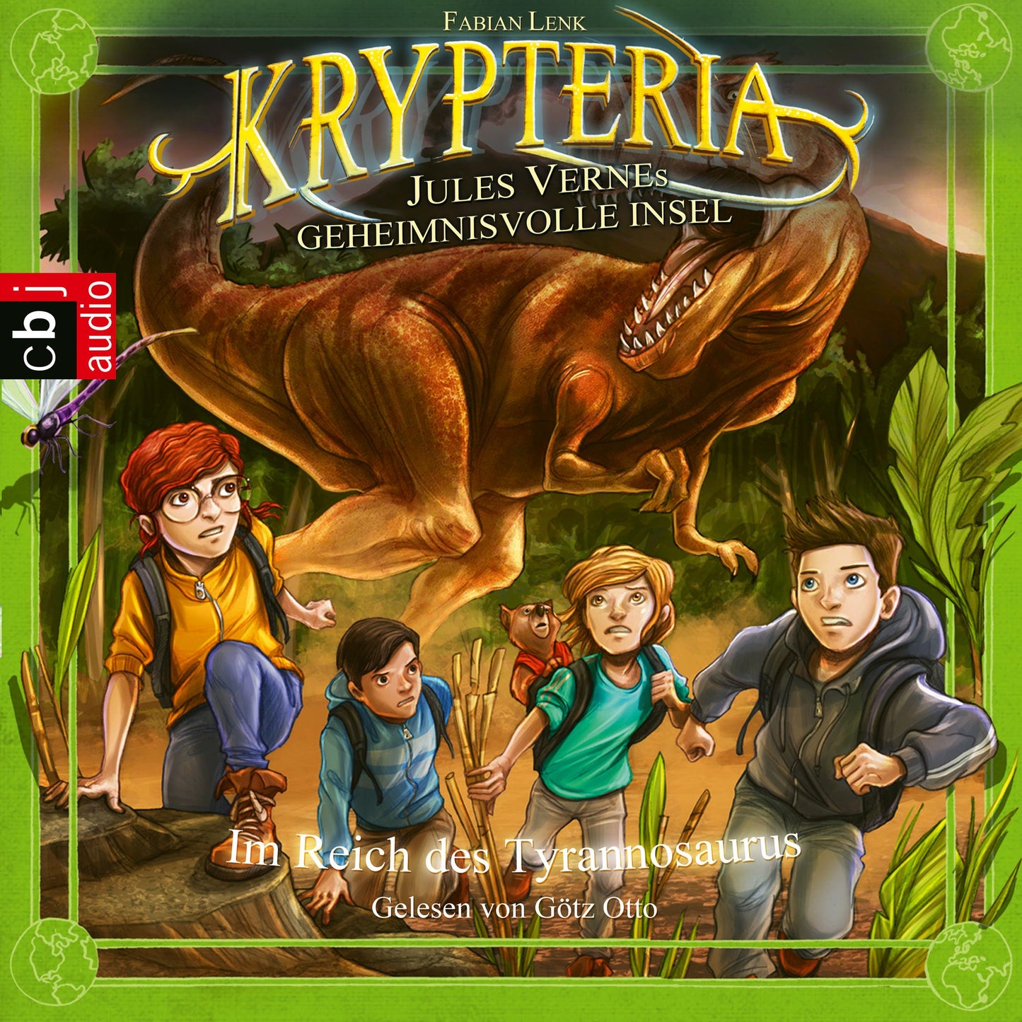 Krypteria - Jules Vernes geheimnisvolle Insel. Im Reich des Tyrannosaurus (Abridged)