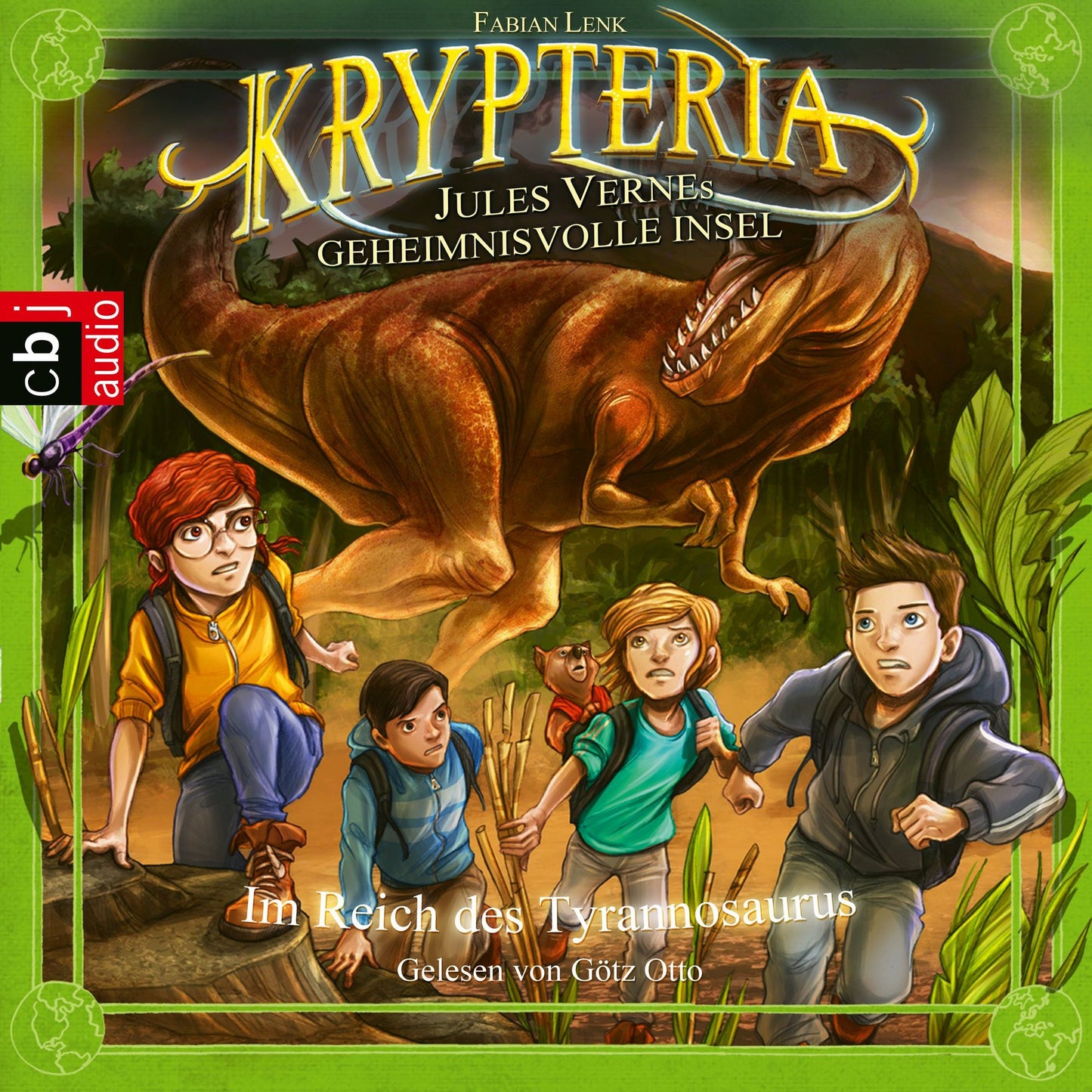 Krypteria - Jules Vernes geheimnisvolle Insel. Im Reich des Tyrannosaurus (Abridged)