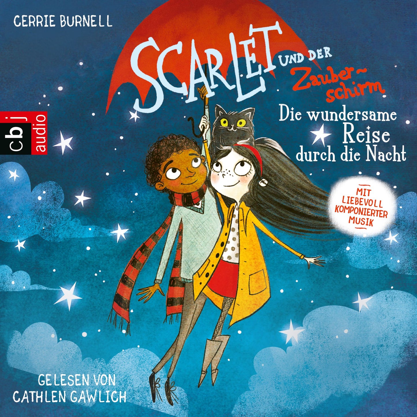Scarlet und der Zauberschirm - Die wundersame Reise durch die Nacht (Abridged)
