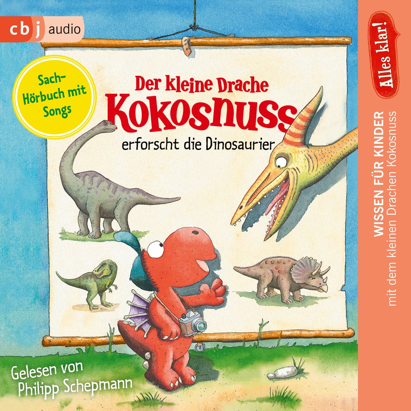 Alles klar! Der kleine Drache Kokosnuss erforscht... Die Dinosaurier (Abridged)