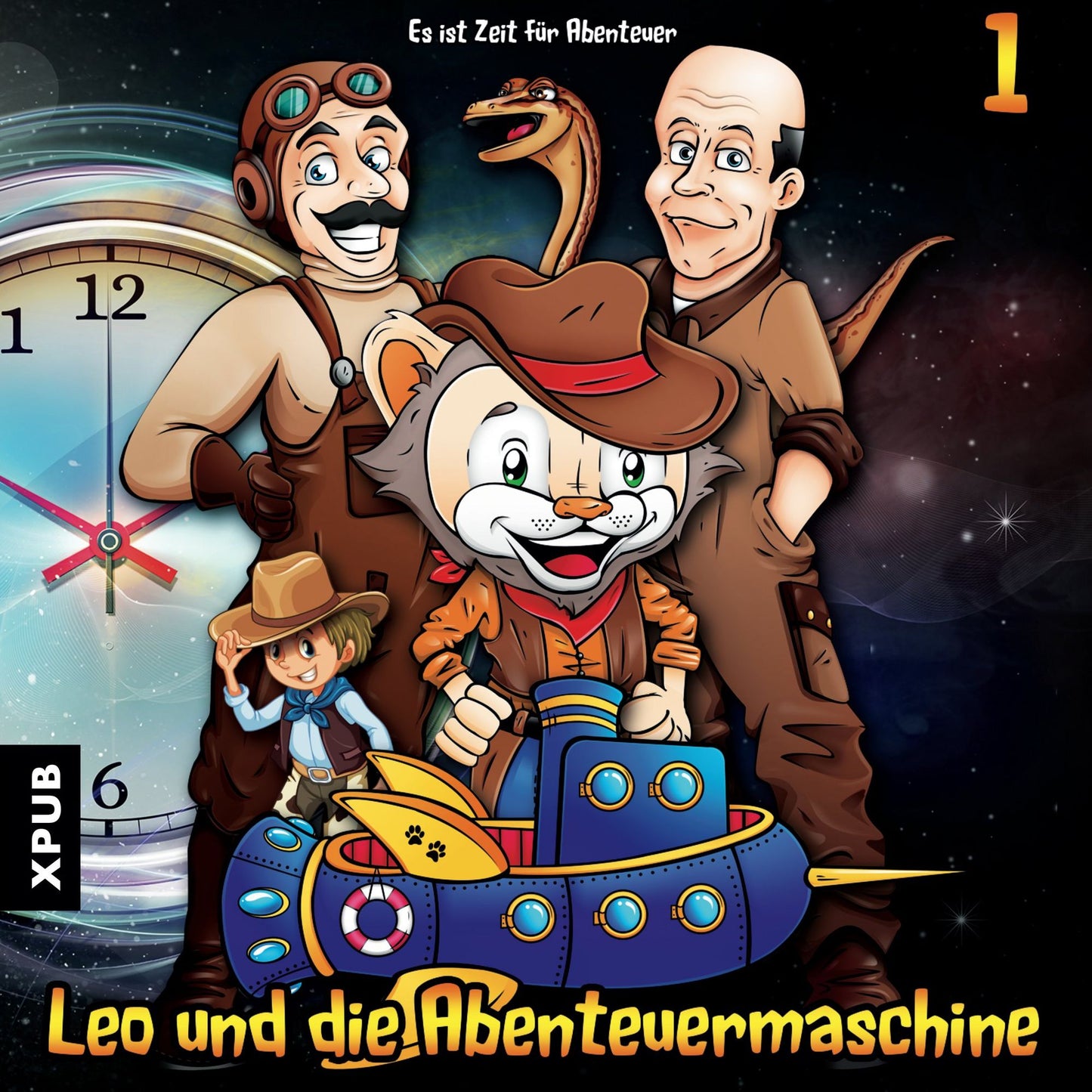 Leo und die Abenteuermaschine - Folge 1 : Es ist Zeit für Abenteuer (Abridged)