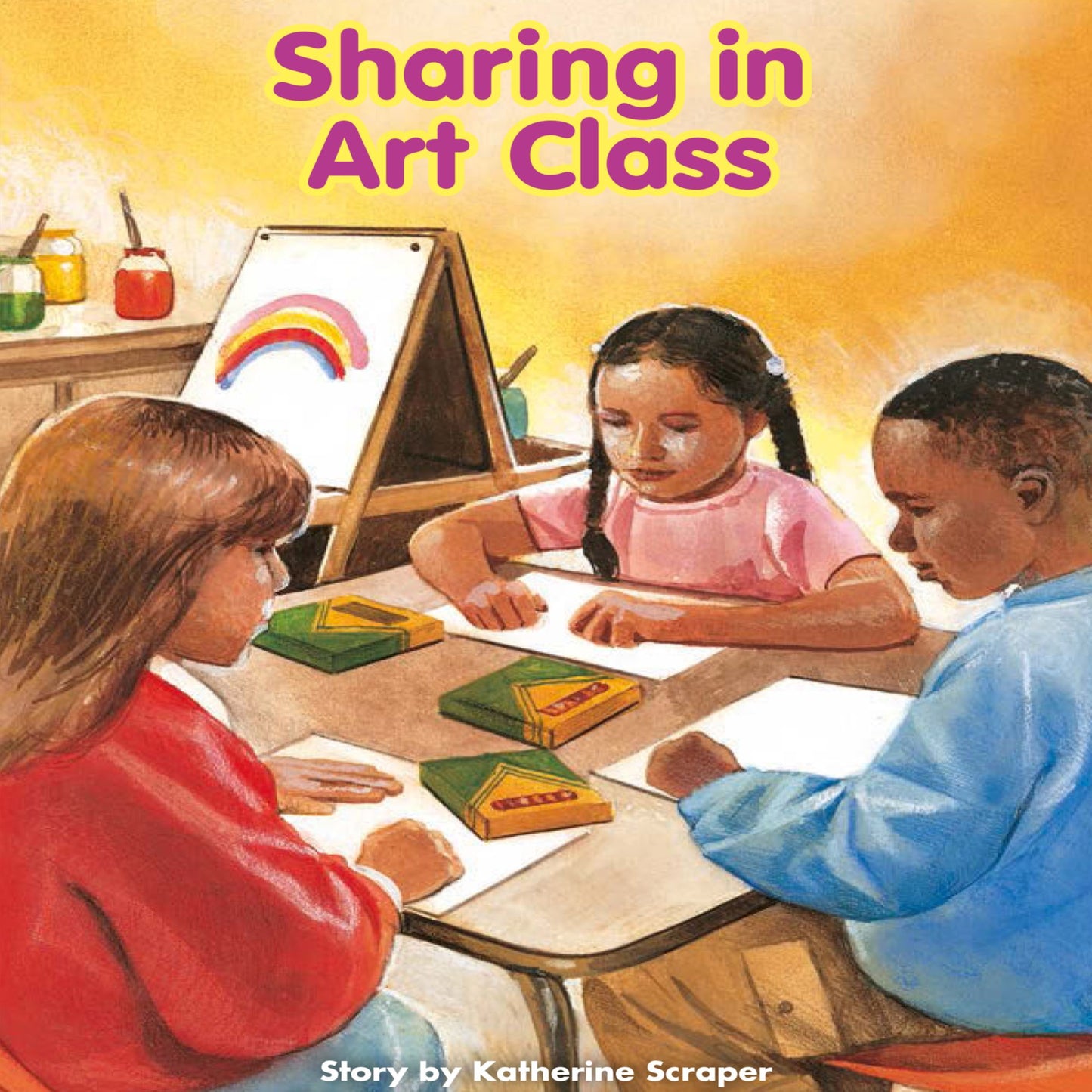Sharing in Art Class : Voices Leveled Library Readers