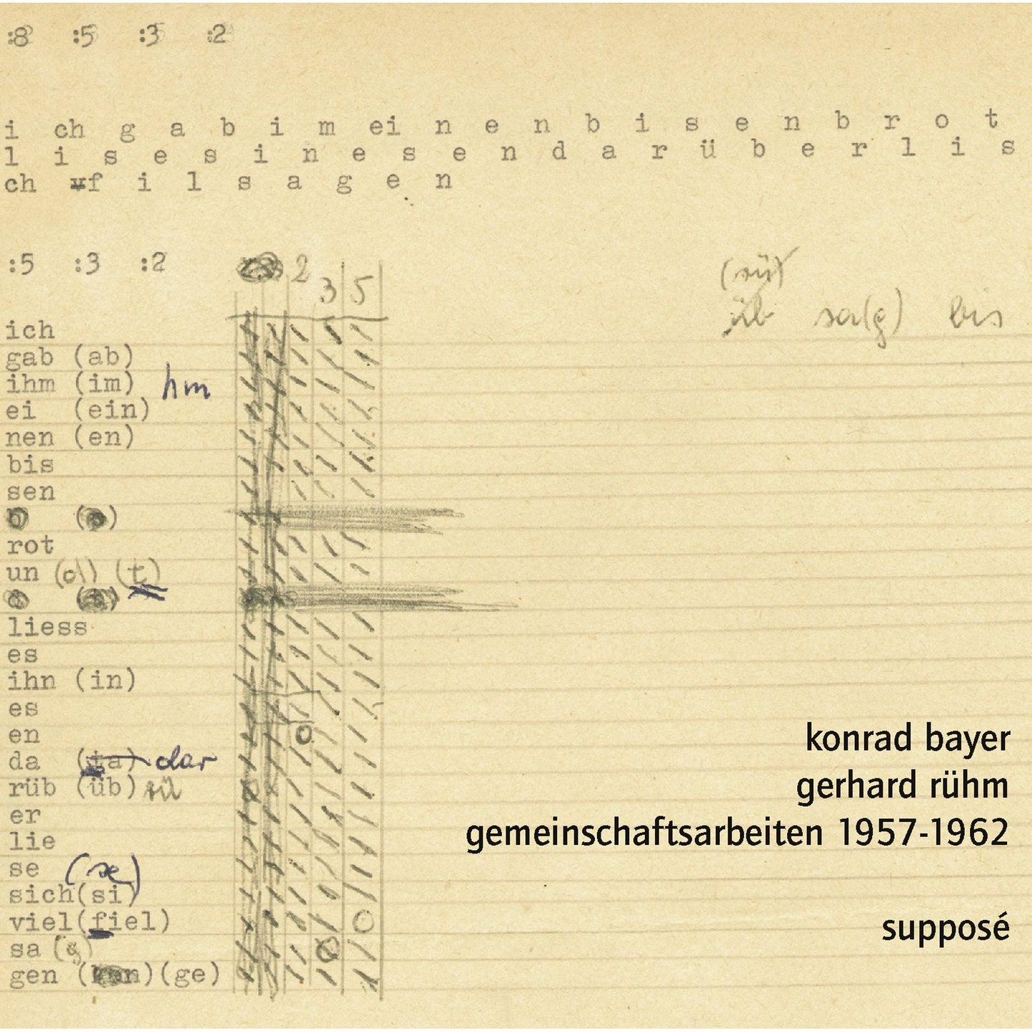 Gemeinschaftsarbeiten 1957-1962 (Abridged)
