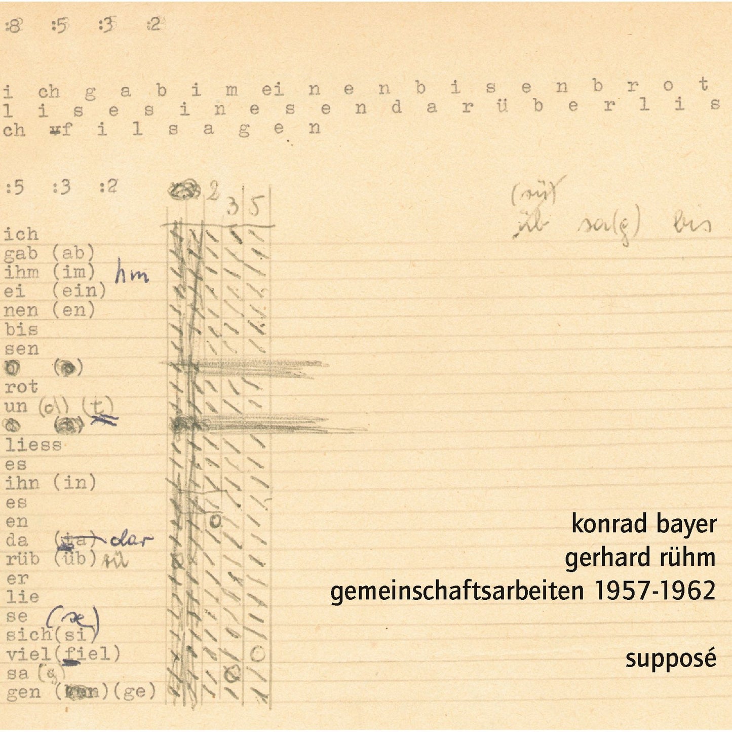 Gemeinschaftsarbeiten 1957-1962 (Abridged)