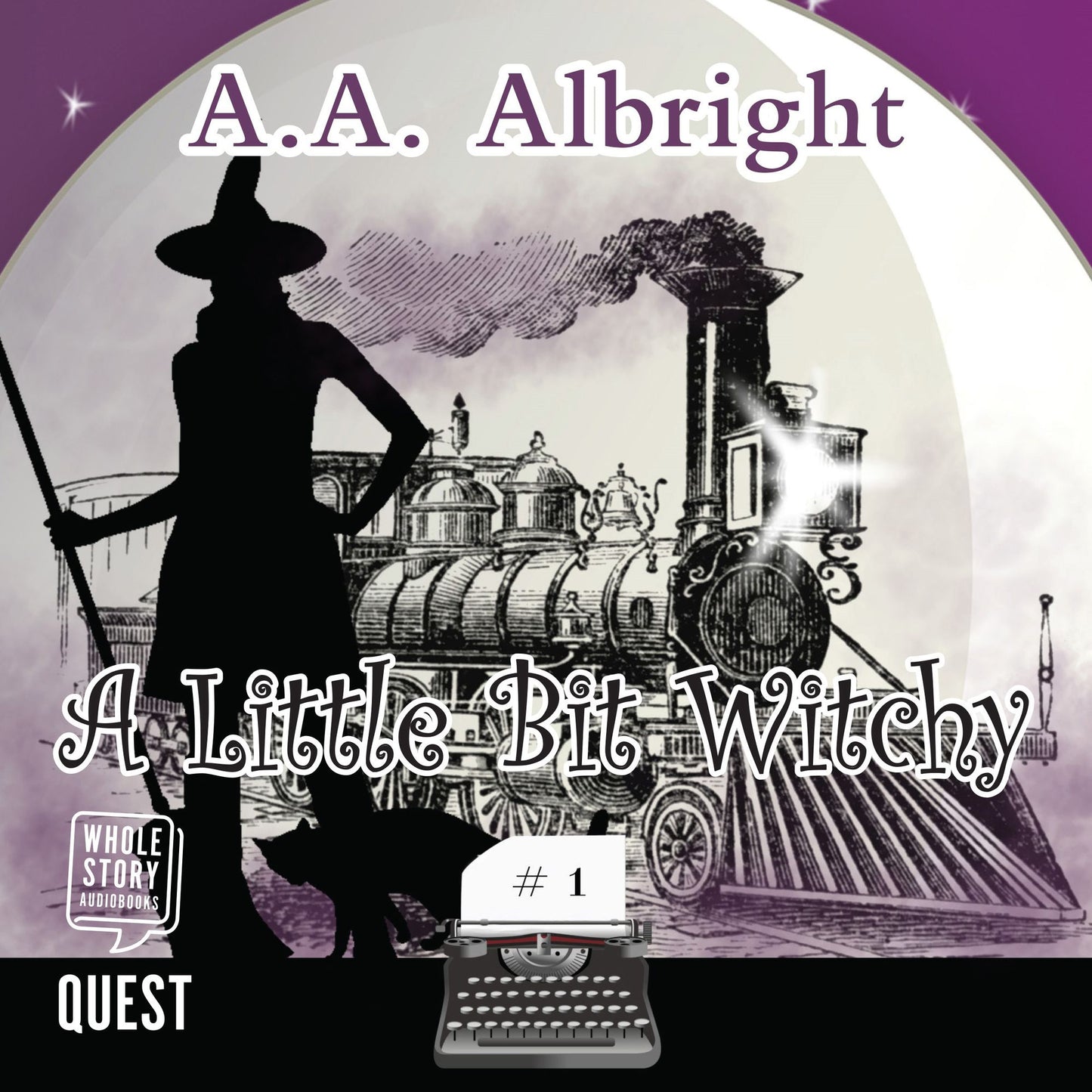A Little Bit Witchy: Riddler's Edge, Book 1