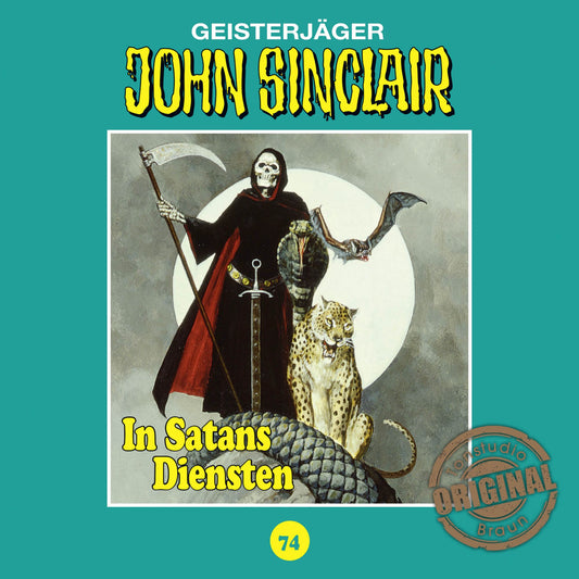 John Sinclair, Tonstudio Braun, Folge 74: In Satans Diensten (GekÃ¼rzt) (Abridged)