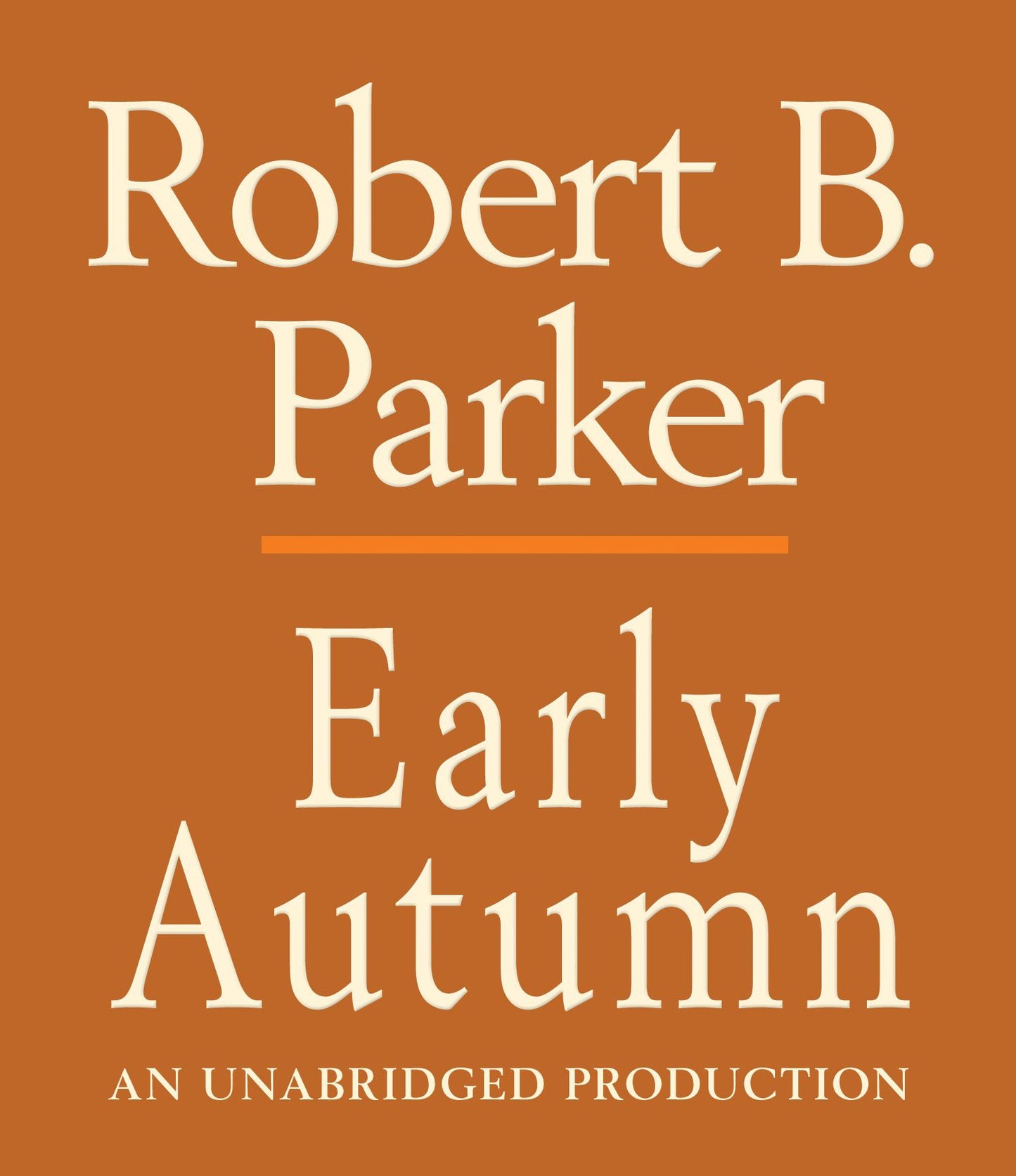 Early Autumn: Spenser, Book 7