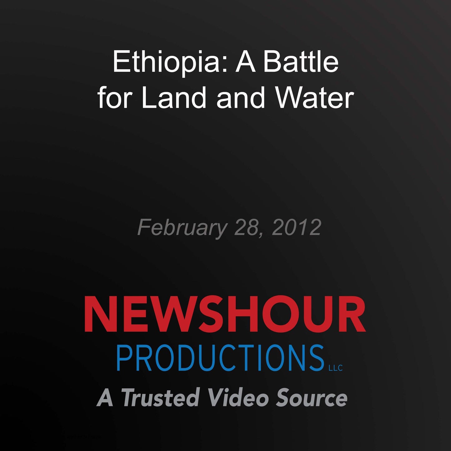 Ethiopia: A Battle for Land and Water : Food for 9 Billion