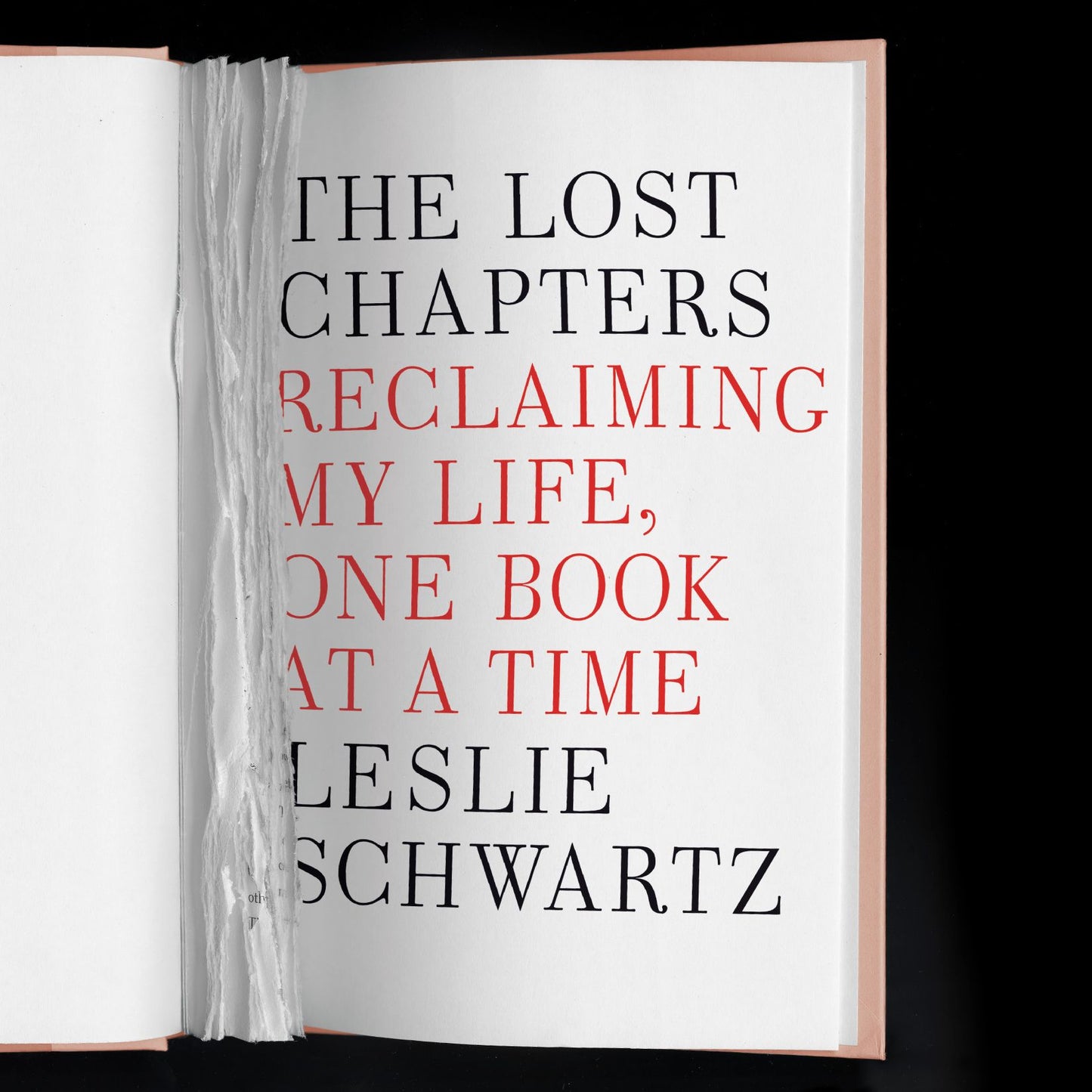 The Lost Chapters : Reclaiming My Life, One Book at a Time