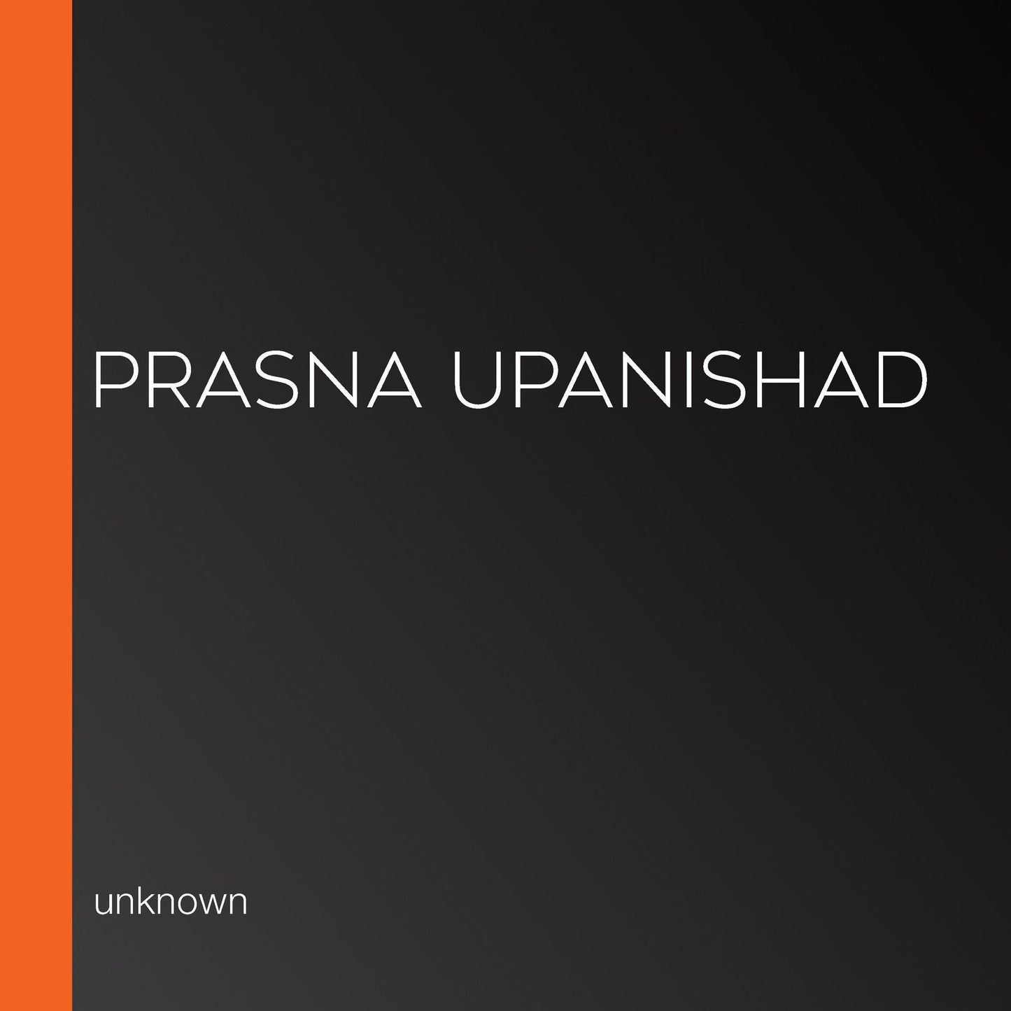 Prasna Upanishad
