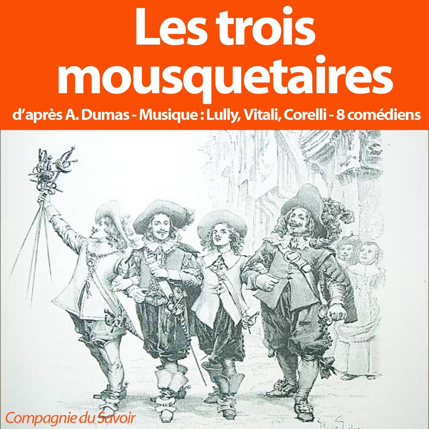 Les 3 mousquetaires (Abridged)