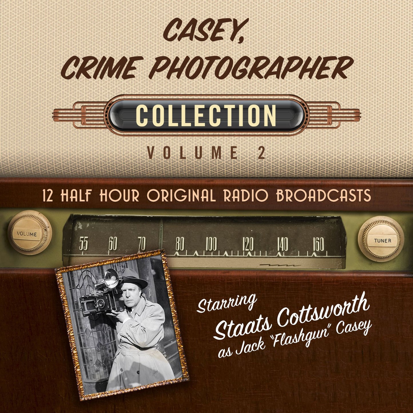 Casey, Crime Photographer, Collection, Volume 2: 12 Half Hour Original Radio Broadcasts