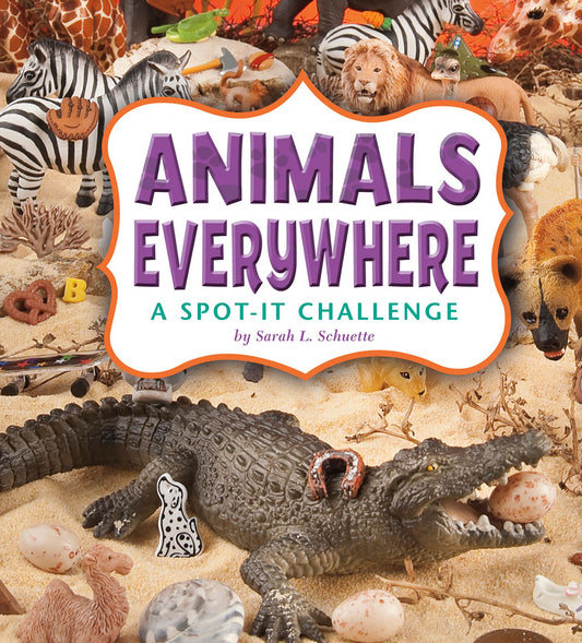 Animals Everywhere : A Spot-It Challenge