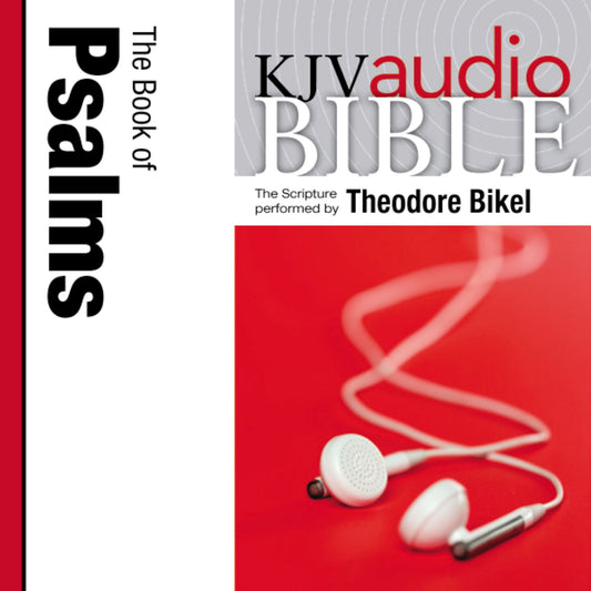 King James Version Audio Bible: The Book of Psalms Performed by Theodore Bikel