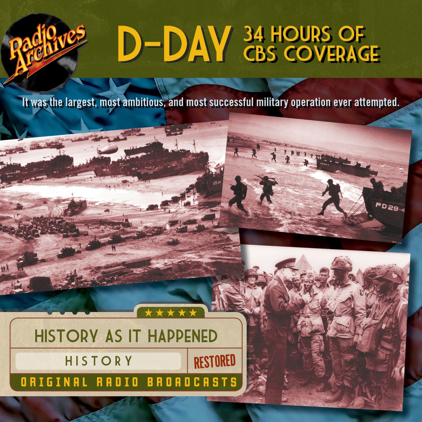 D-Day: 34 Hours of CBS Coverage: History as it Happened