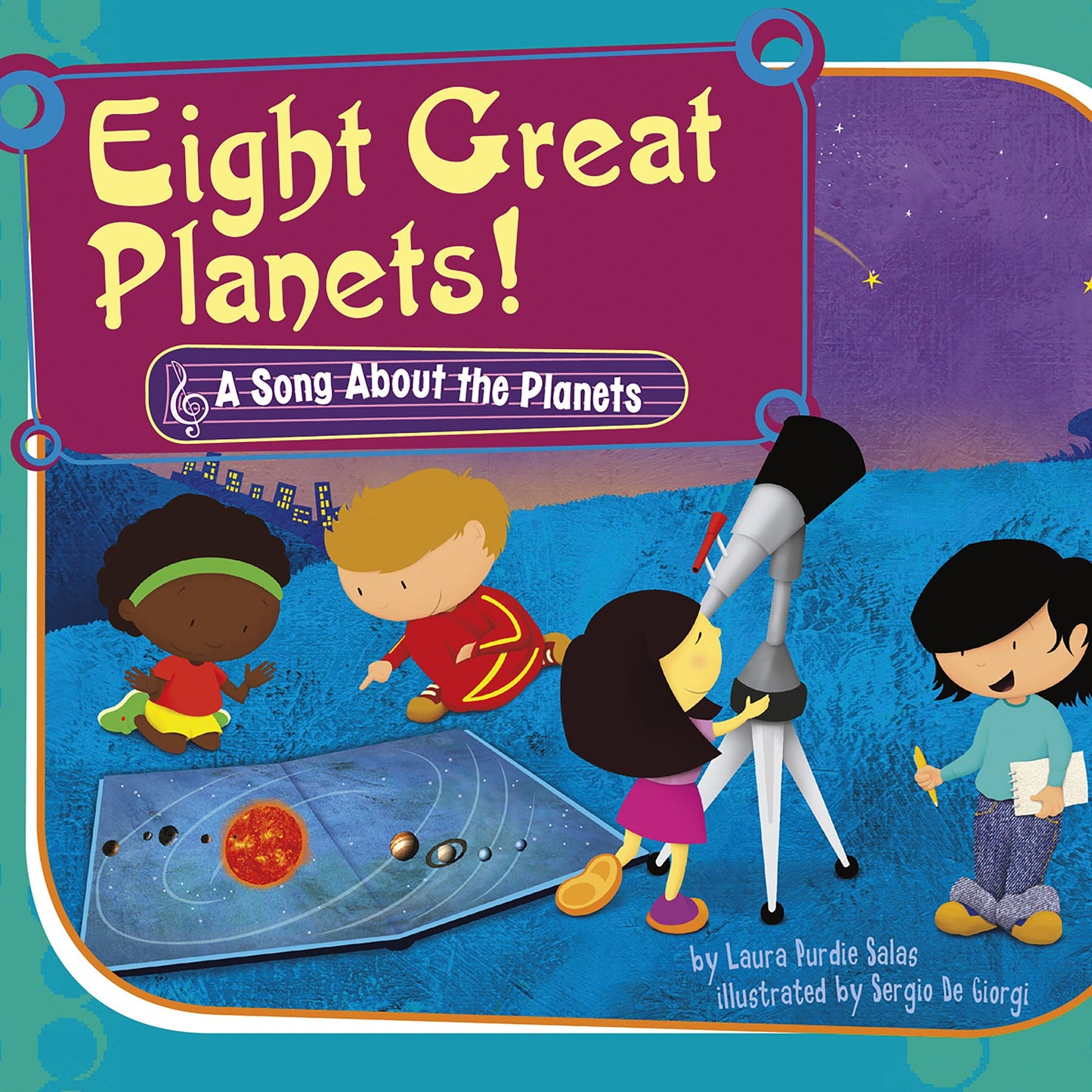 Eight Great Planets!: A Song About the Planets