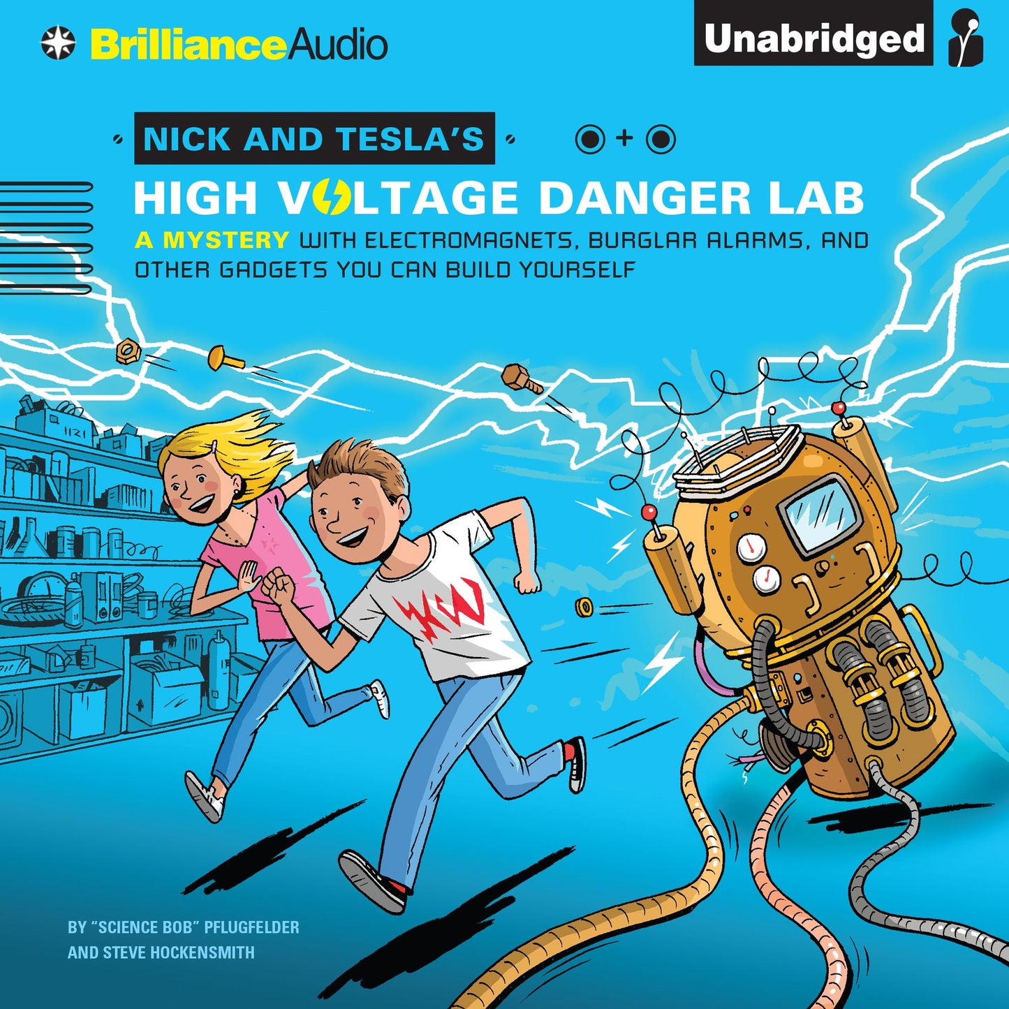 Nick and Tesla's High-Voltage Danger Lab: A Mystery with Electromagnets, Burglar Alarms, and Other Gadgets You Can Build Yourself