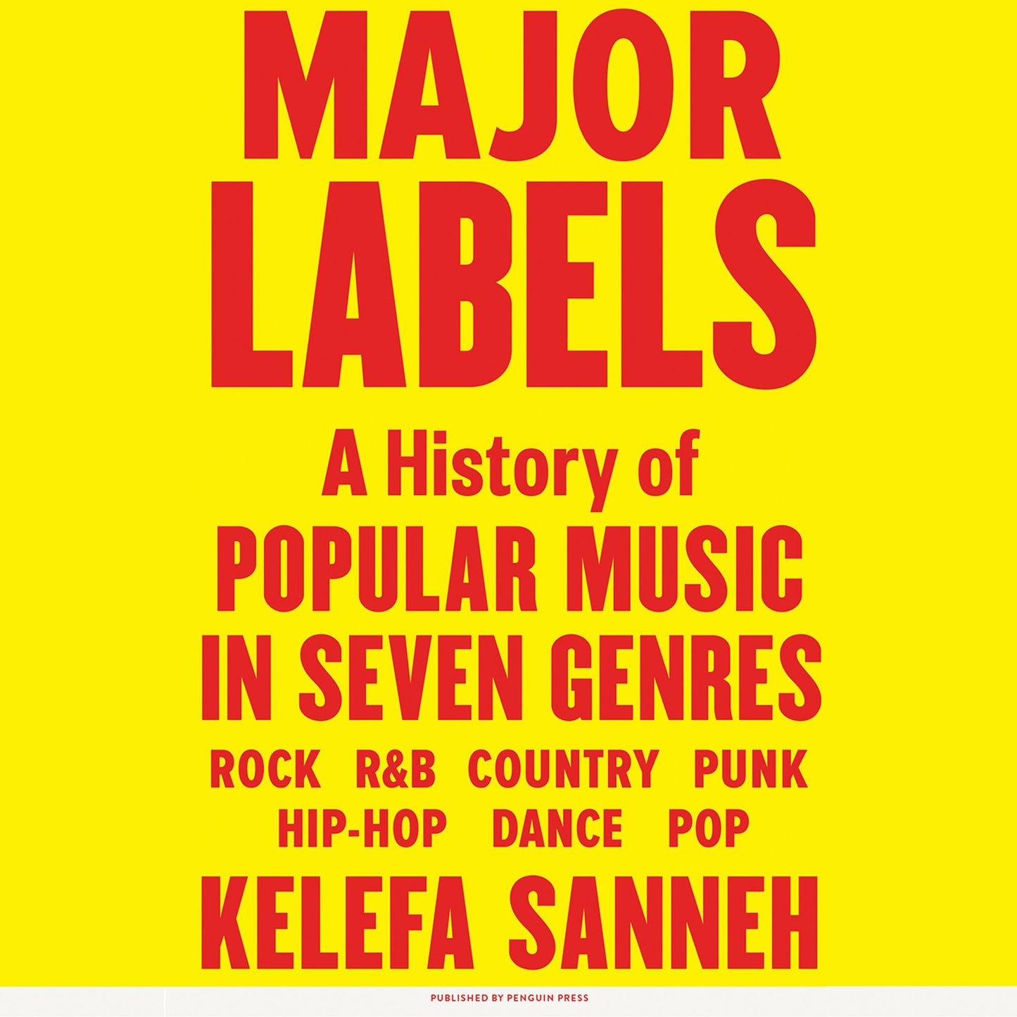 Major Labels : A History of Popular Music in Seven Genres