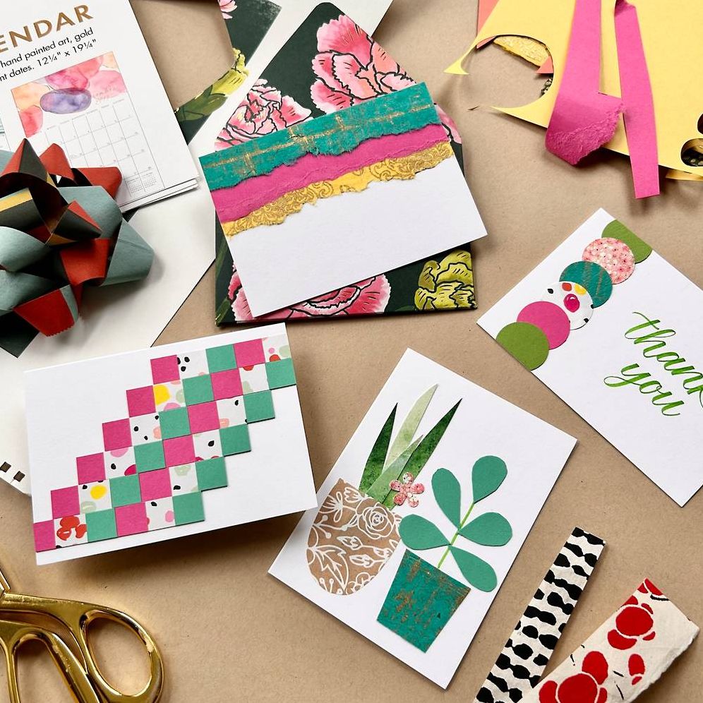 Virtual Workshop: Upcycled Stationery 4/16