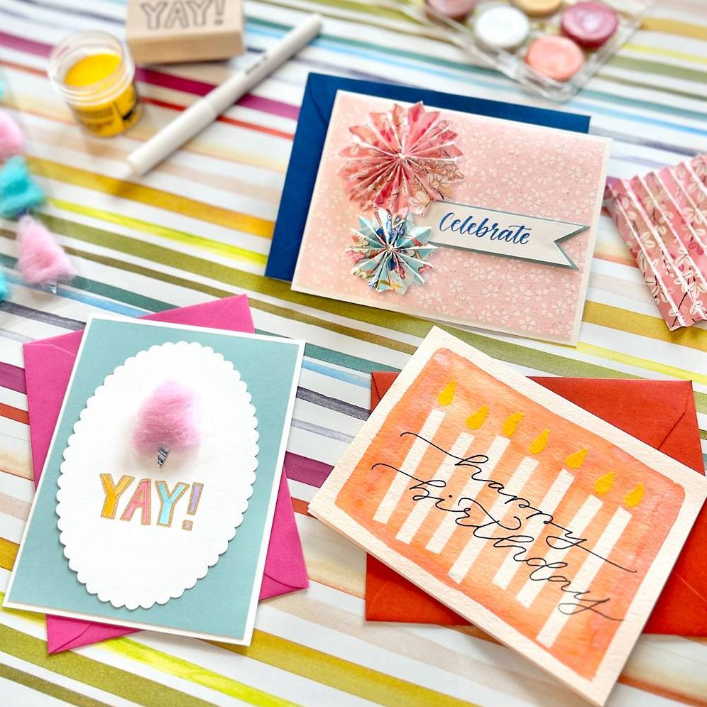 Virtual Workshop: Birthday Card Making 6/11