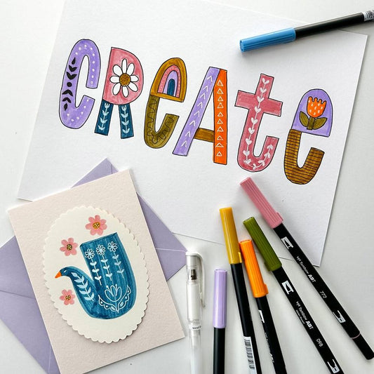 Virtual Workshop: Hand Lettering 8/27