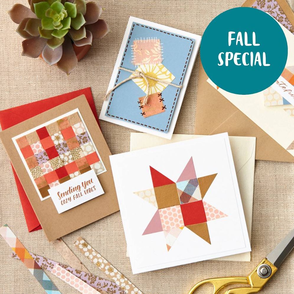 Virtual Workshop: Fall Card Making 9/10