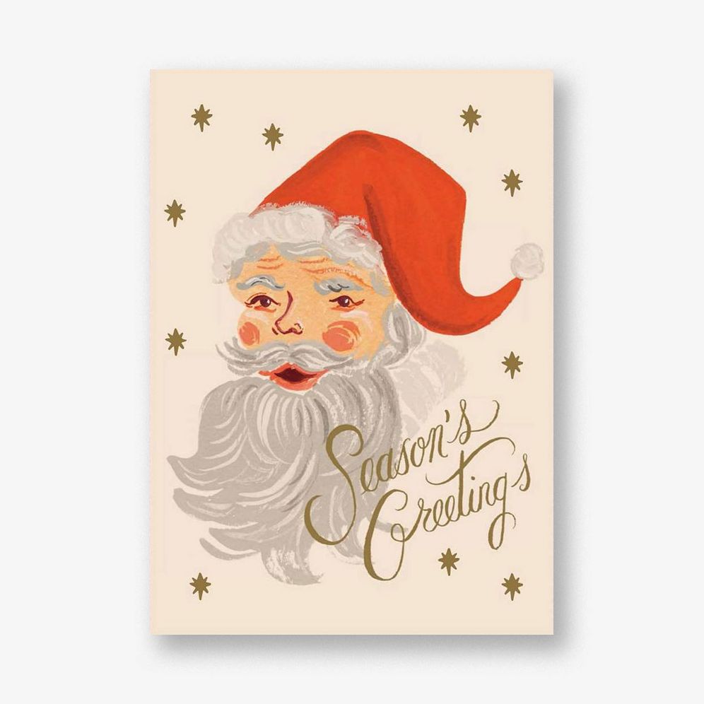 Greetings From Santa Holiday Card A7 V FLT