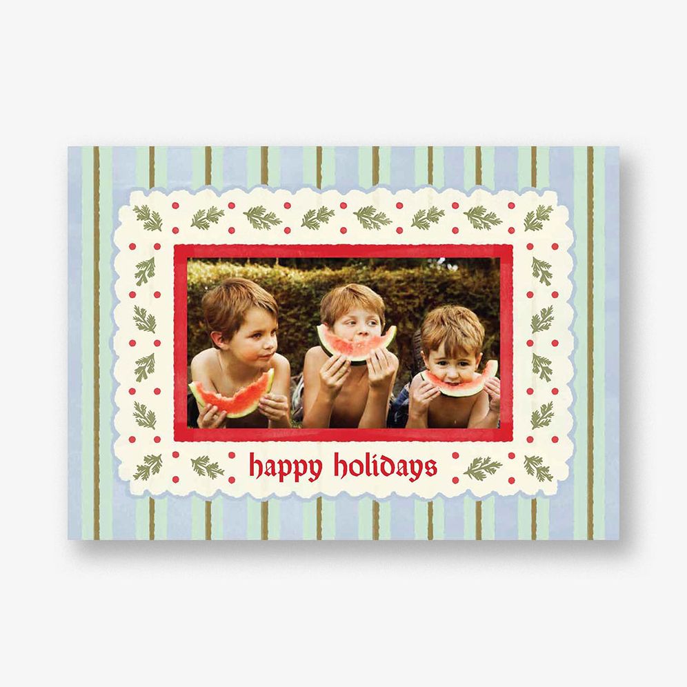 My Country Holiday Photo Card A7 H FLT