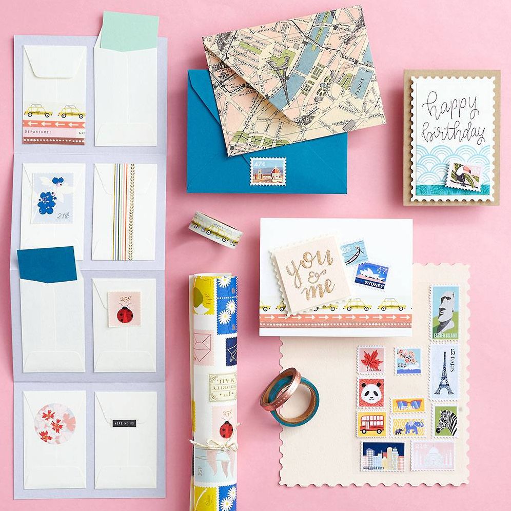 Postage-Inspired Stationery Workshop