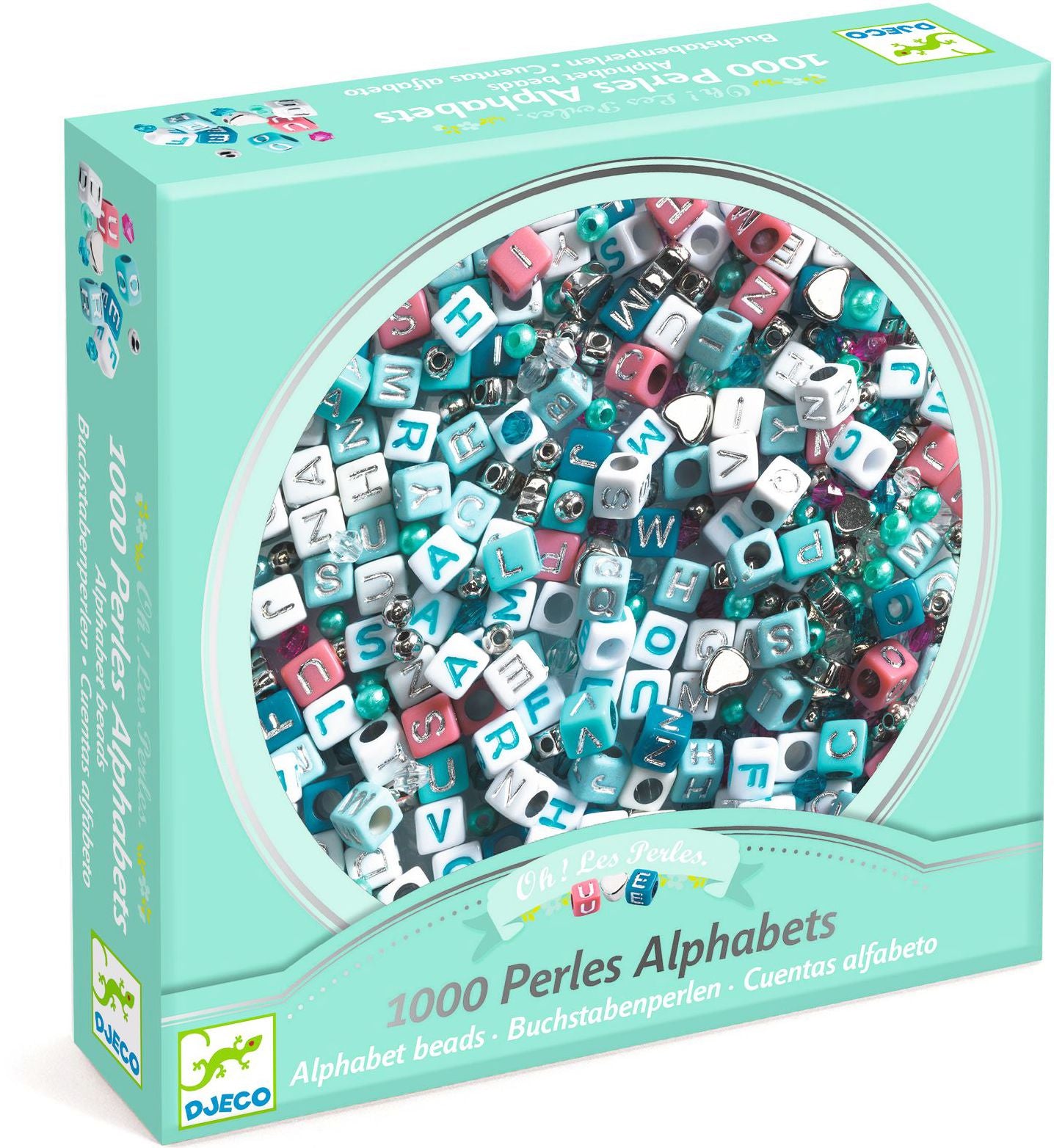 DJECO Alphabet Bead Kit - Silver