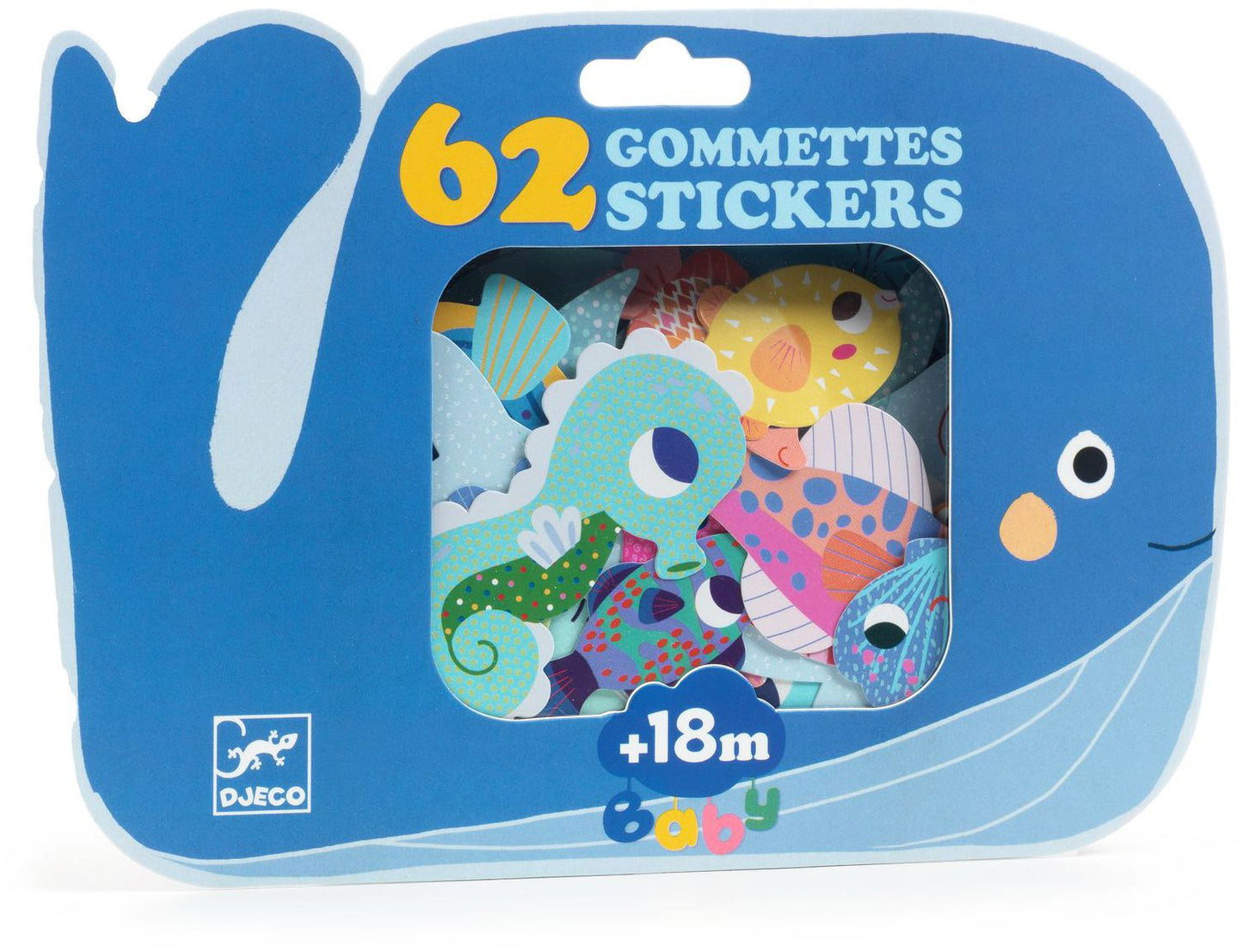 DJECO Sea Animal Stickers