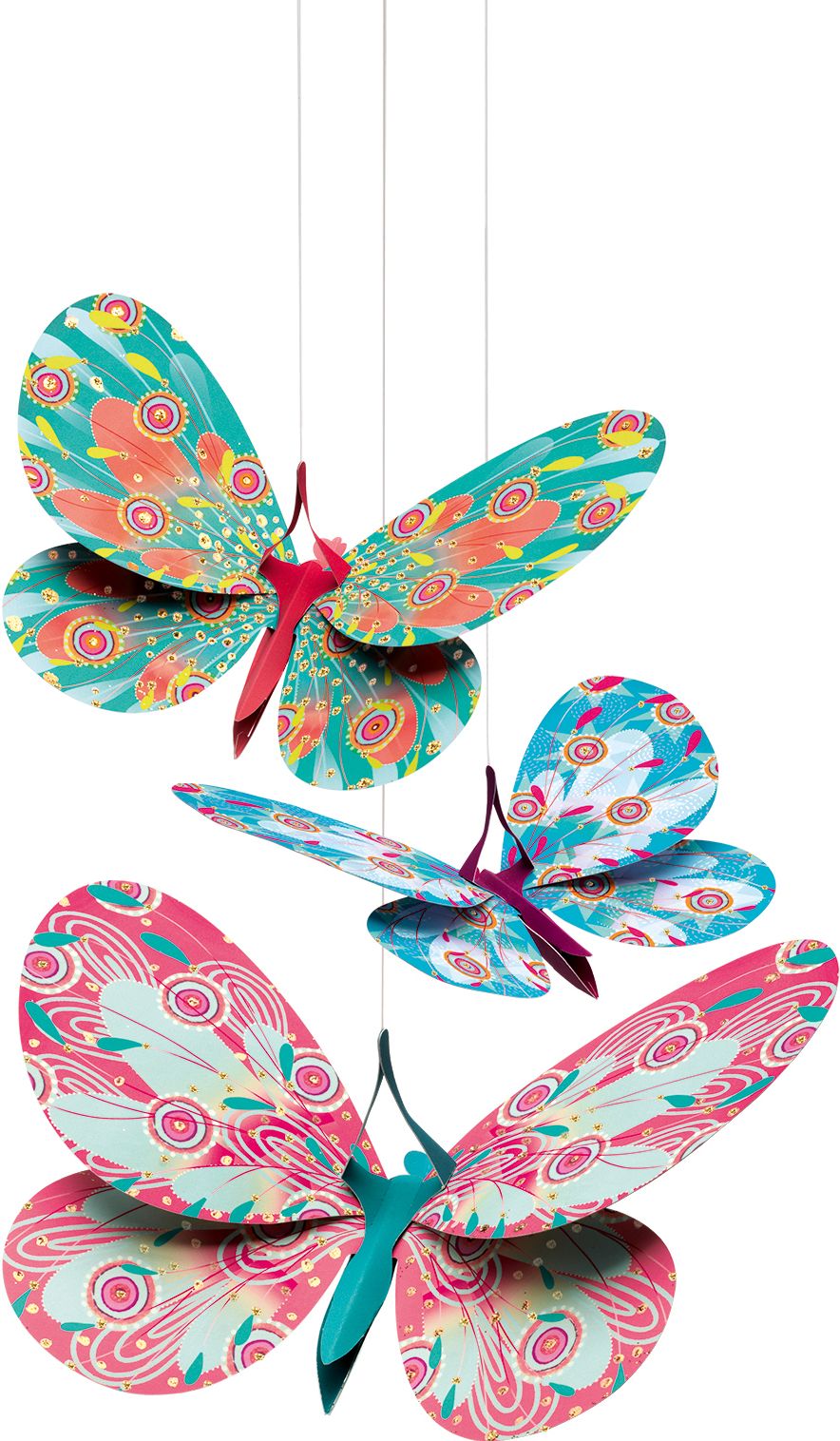 Lightweights To Hang - Glitter Butterflies
