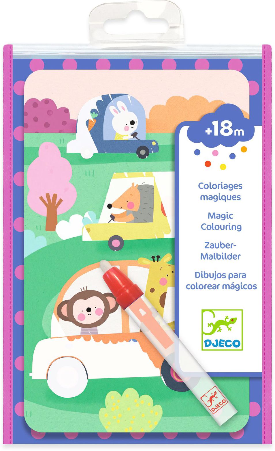 On the Road Magic Coloring