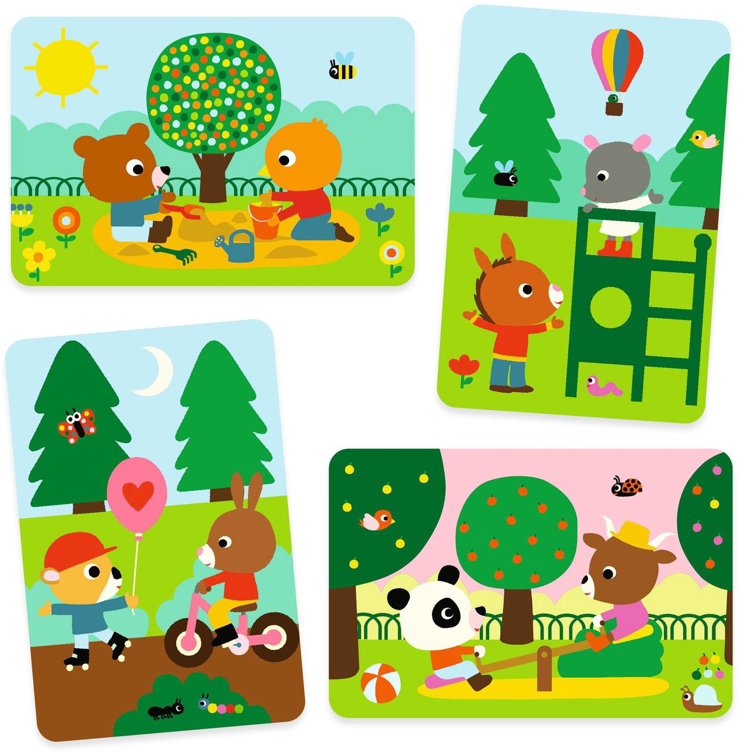 In the Park Magic Coloring