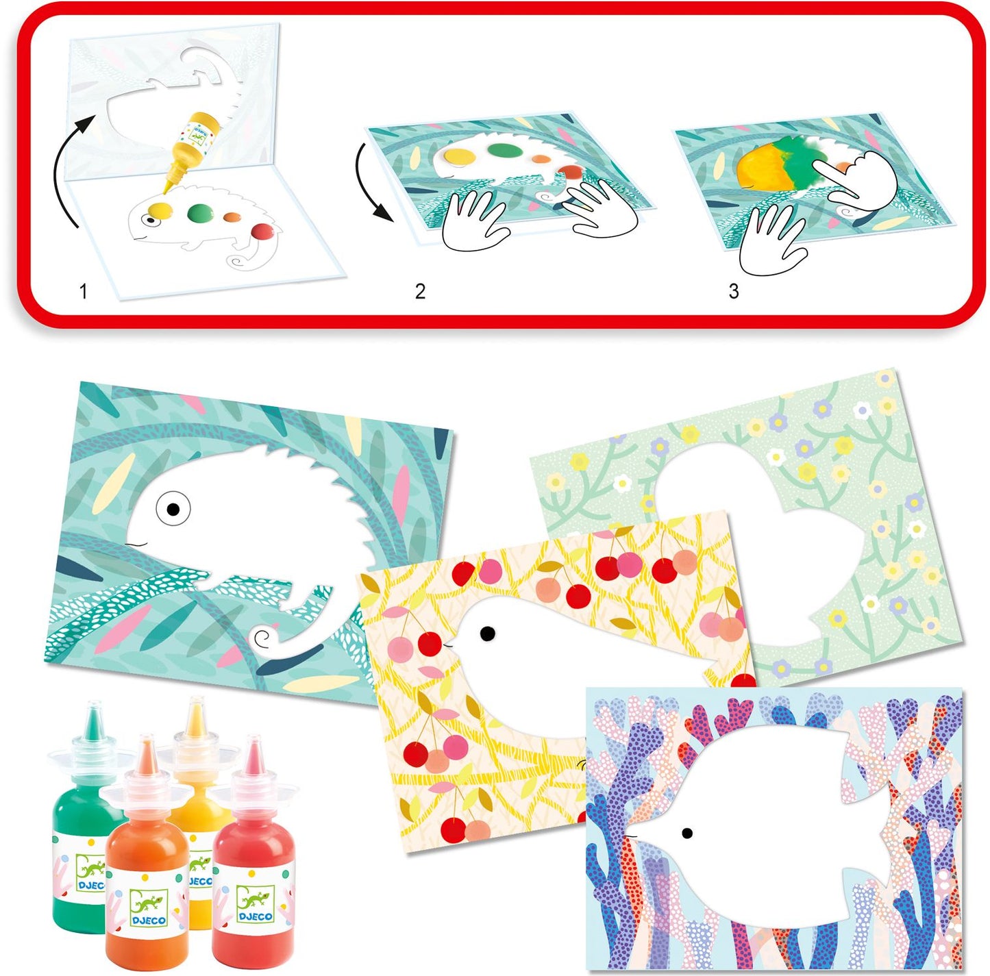 Mess-Free Finger Painting