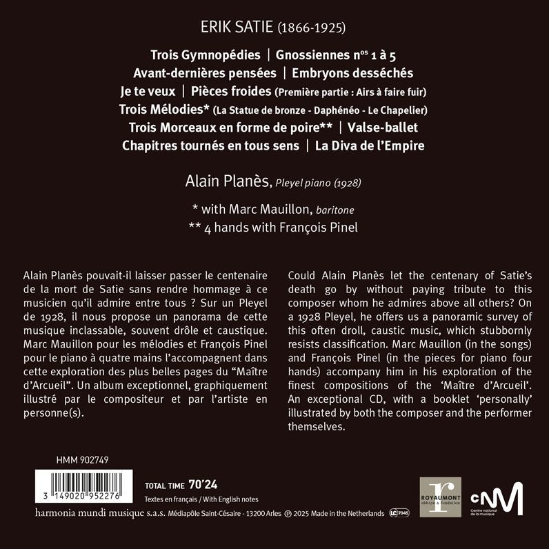 Satie (Alain Planes)